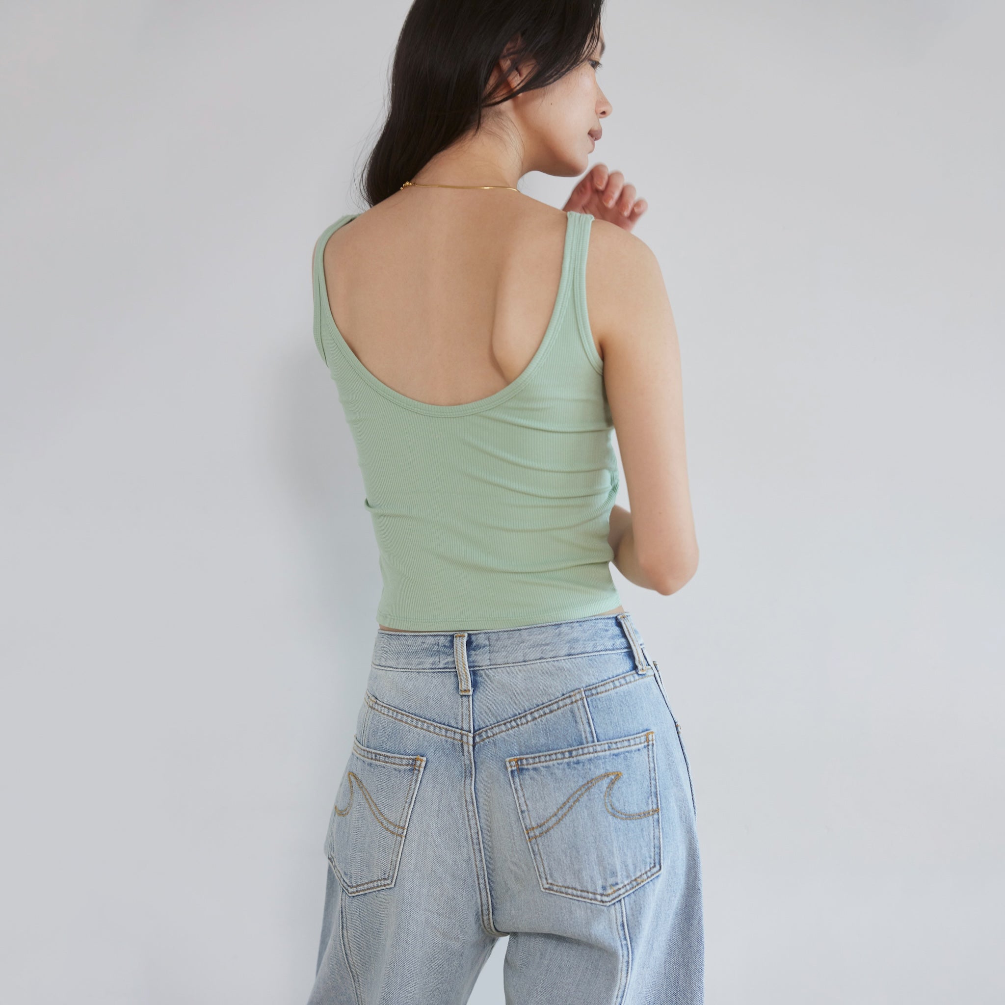 FitパッドマシュマロBRAタンク