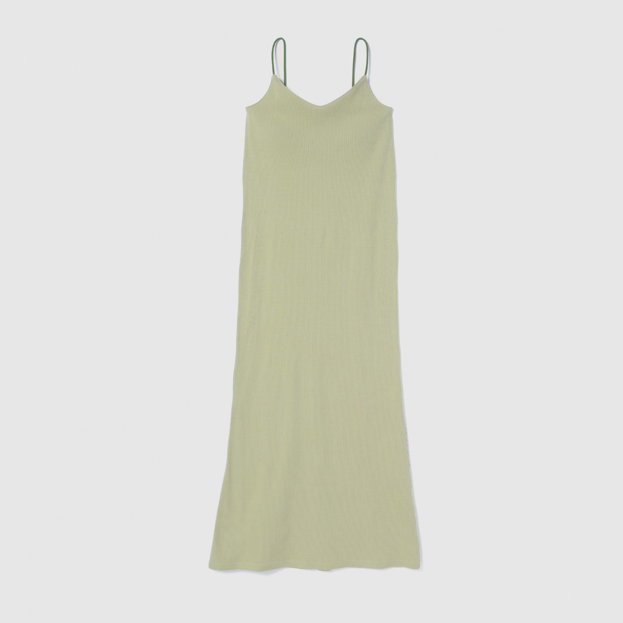 Padded RIB mermaid V-cut cami dress