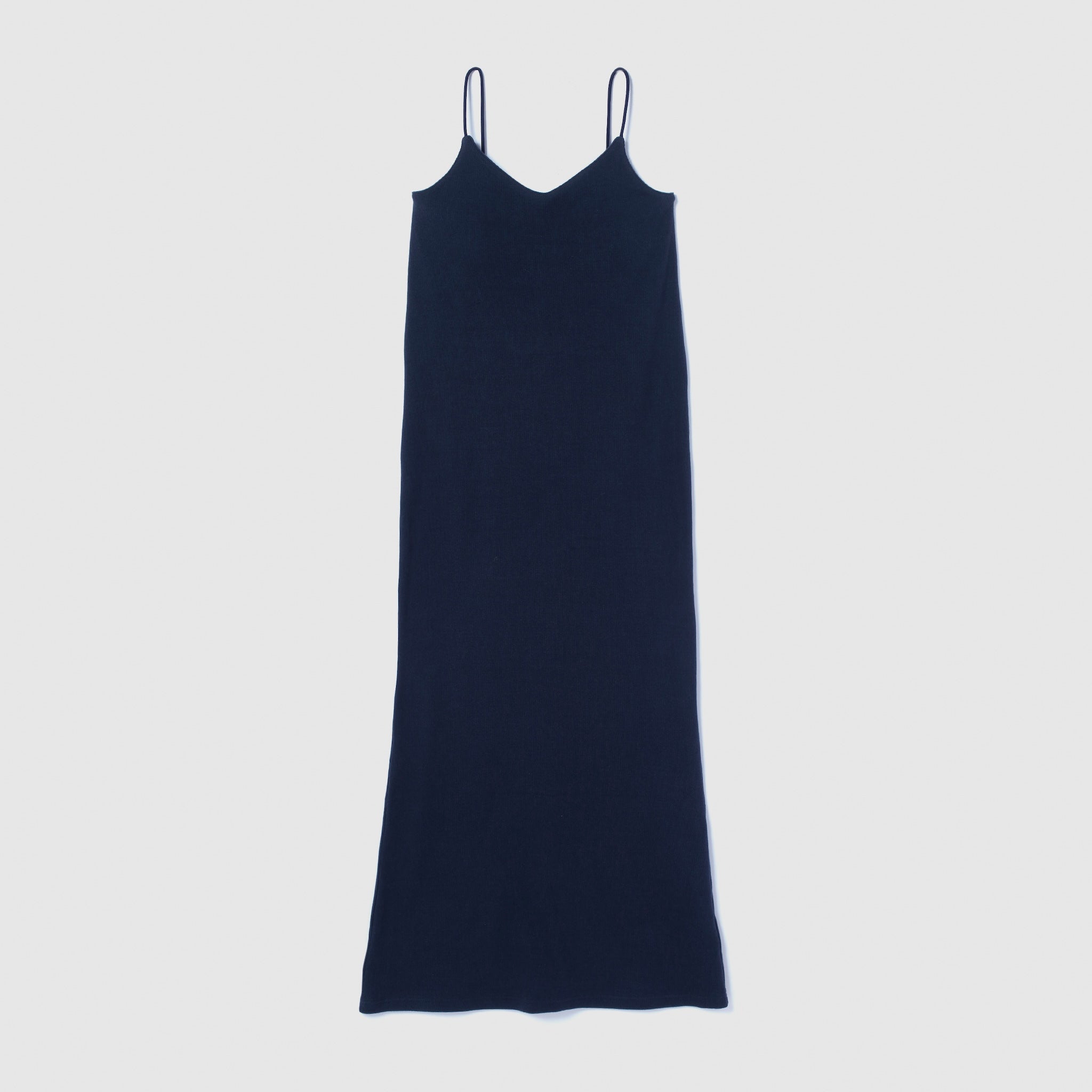 Padded RIB mermaid V-cut cami dress