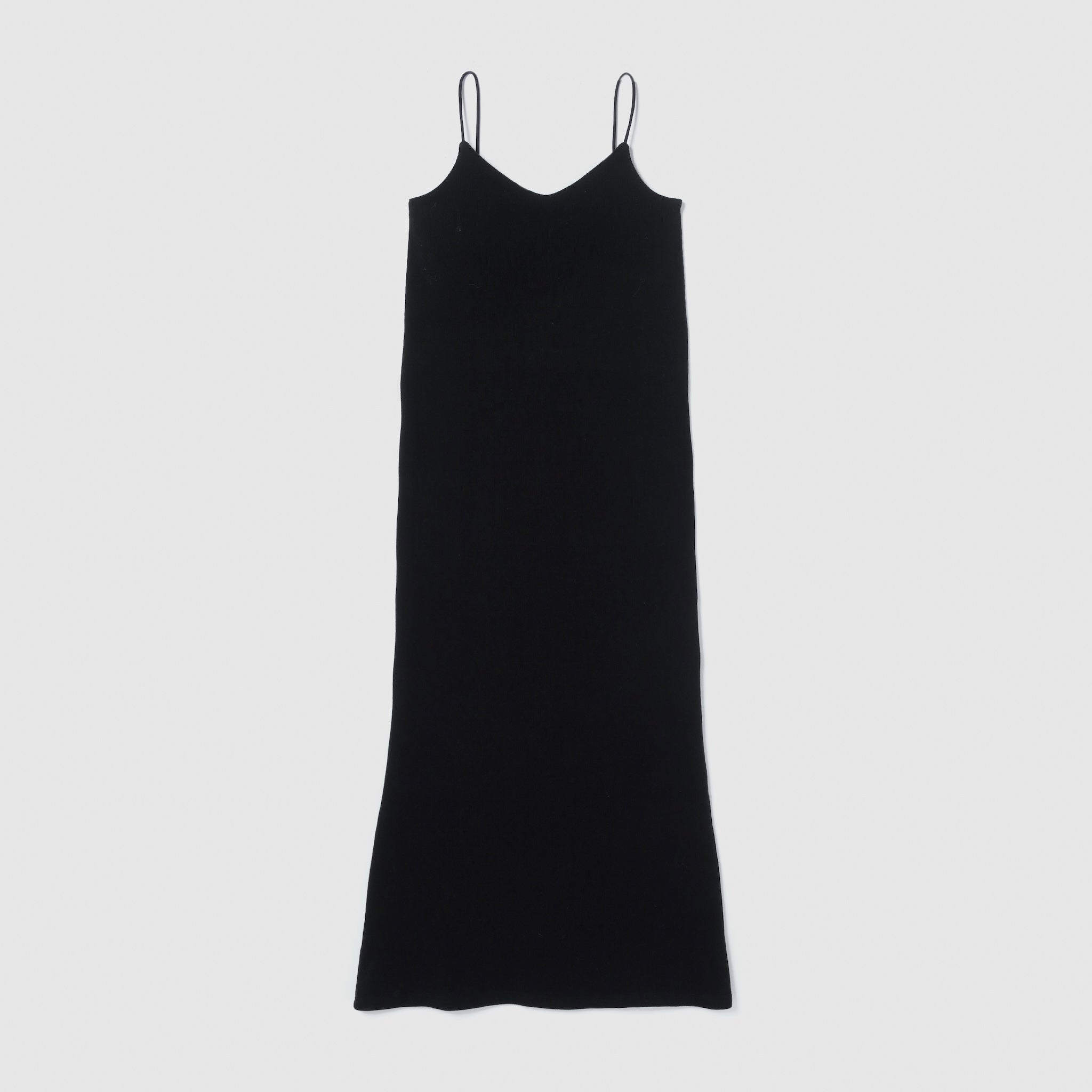 Padded RIB mermaid V-cut cami dress