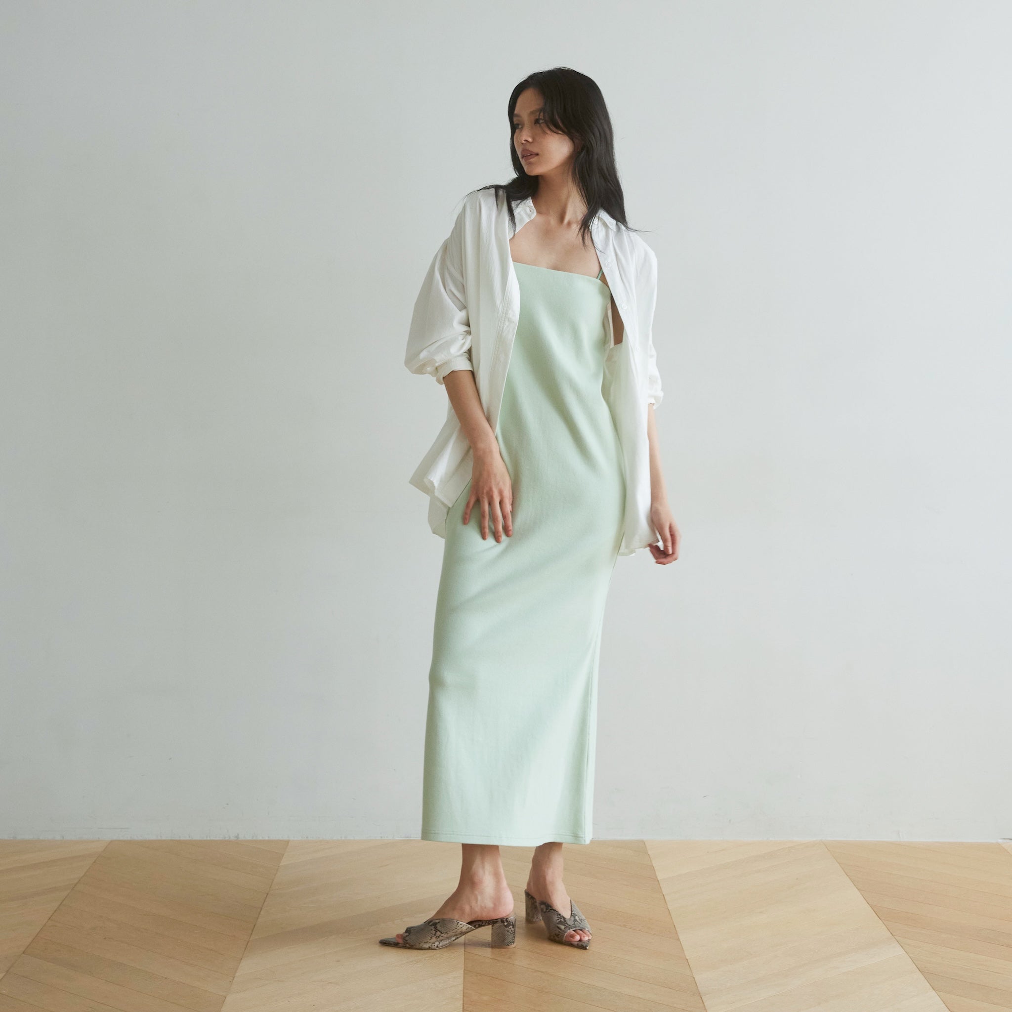 パッドin RIB mermaidラインドレス