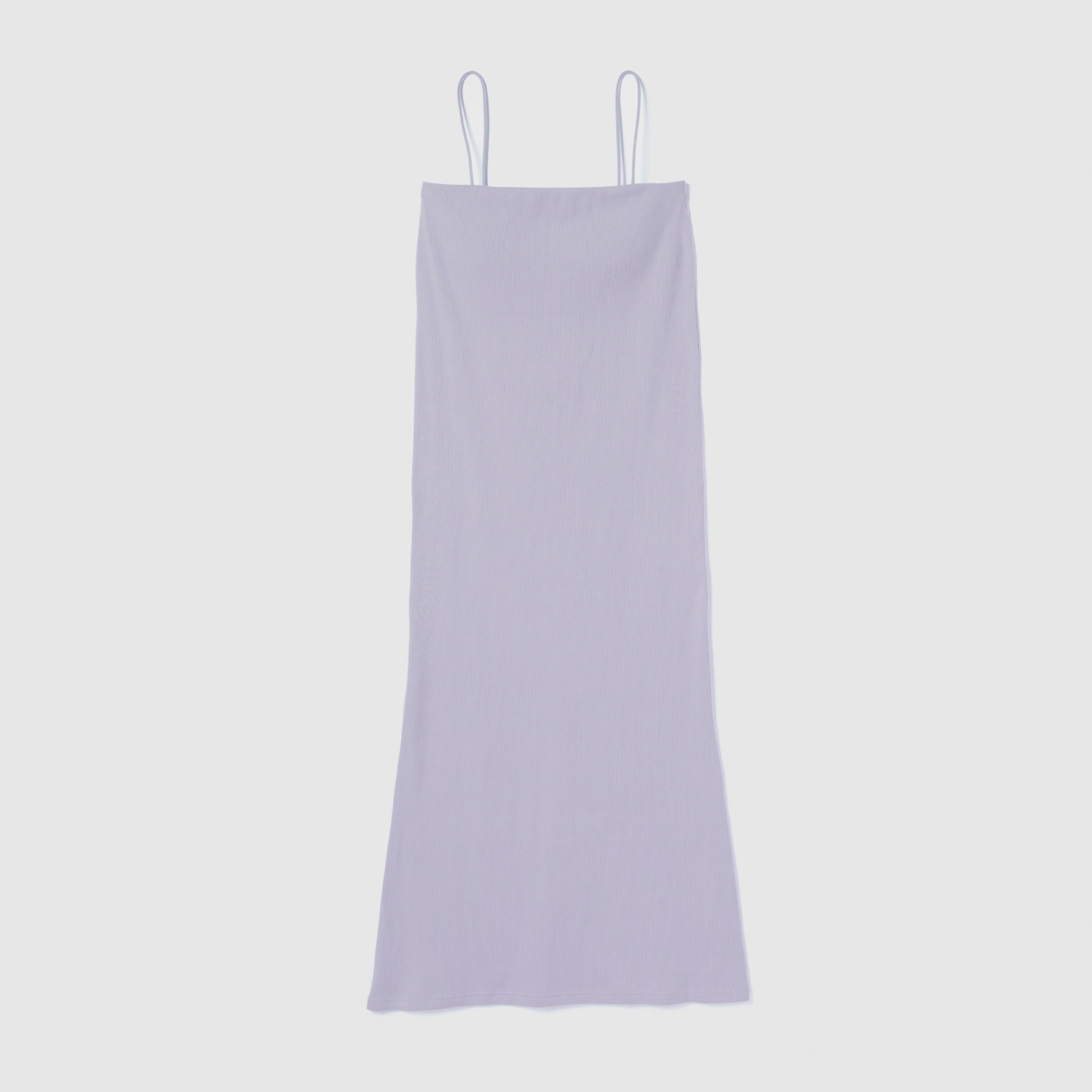 Padded RIB mermaid line dress