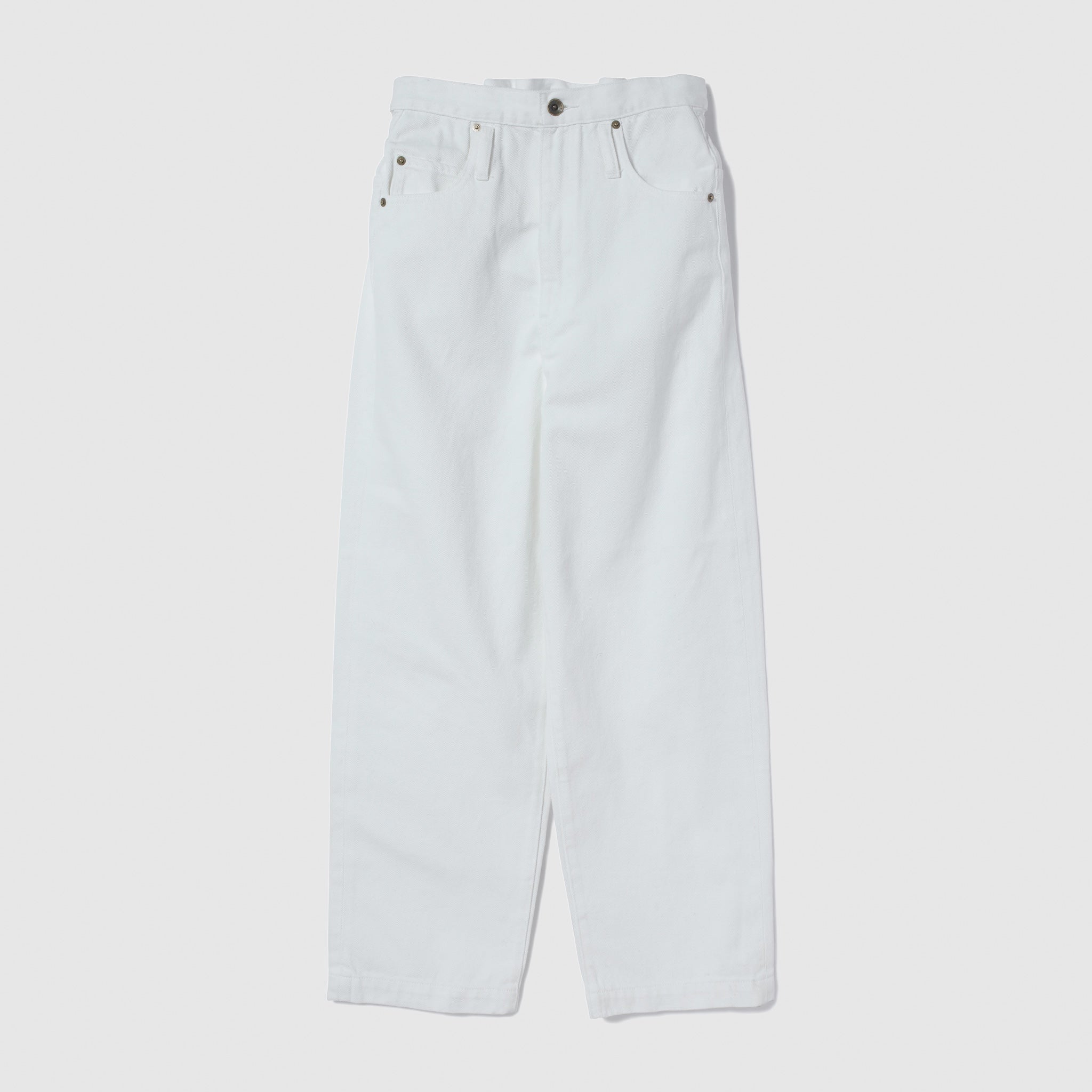 Over-waist wide denim SRN05