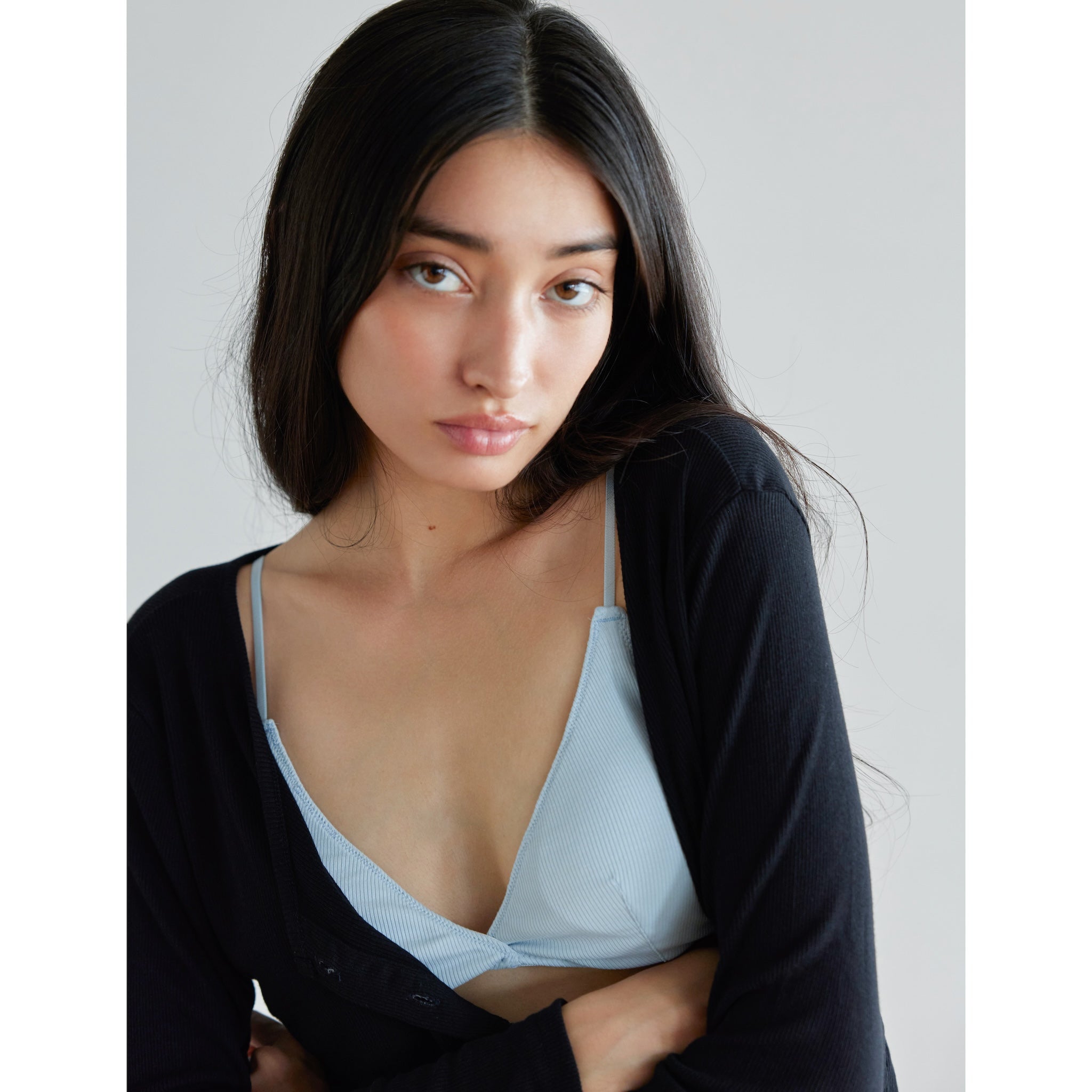 Triangle Highcut RIB Cashmere BRA