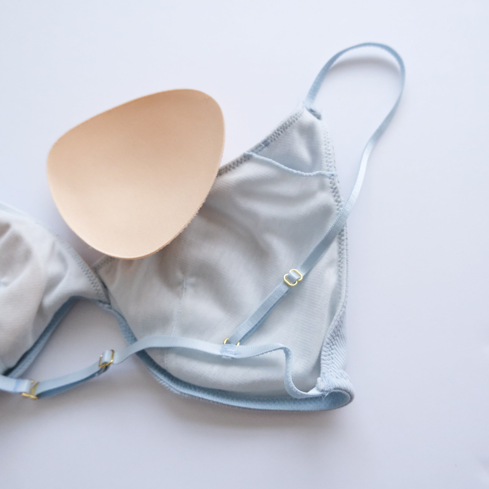 Triangle Highcut RIB Cashmere BRA