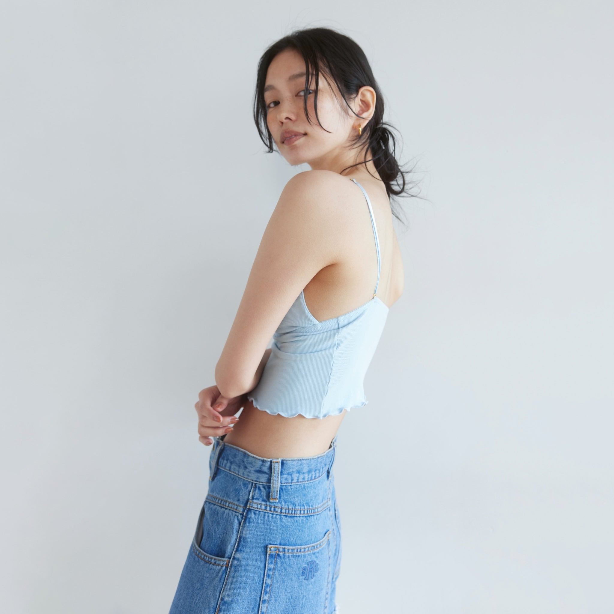 Basic Triangle RIB BRA Camisole