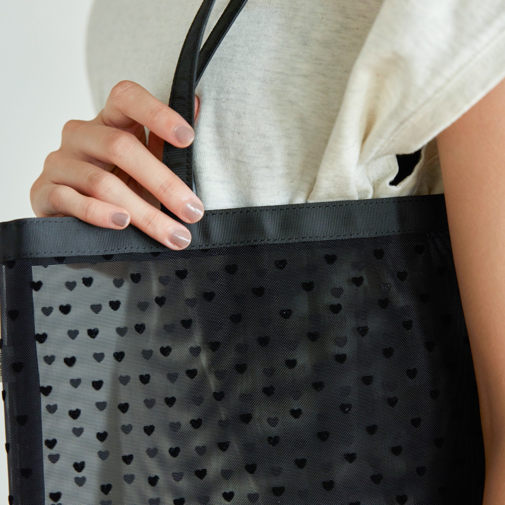 Sheer Material Multi Tote Bag