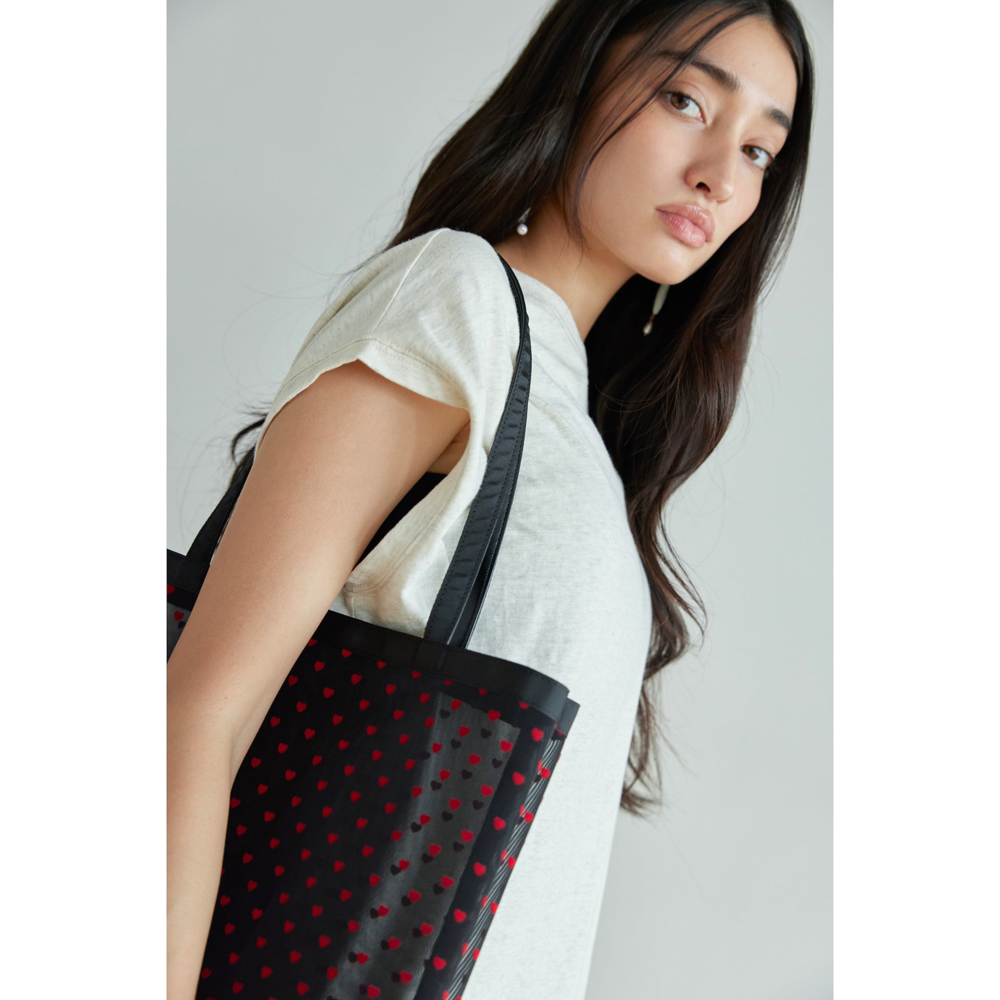 Sheer Material Multi Tote Bag