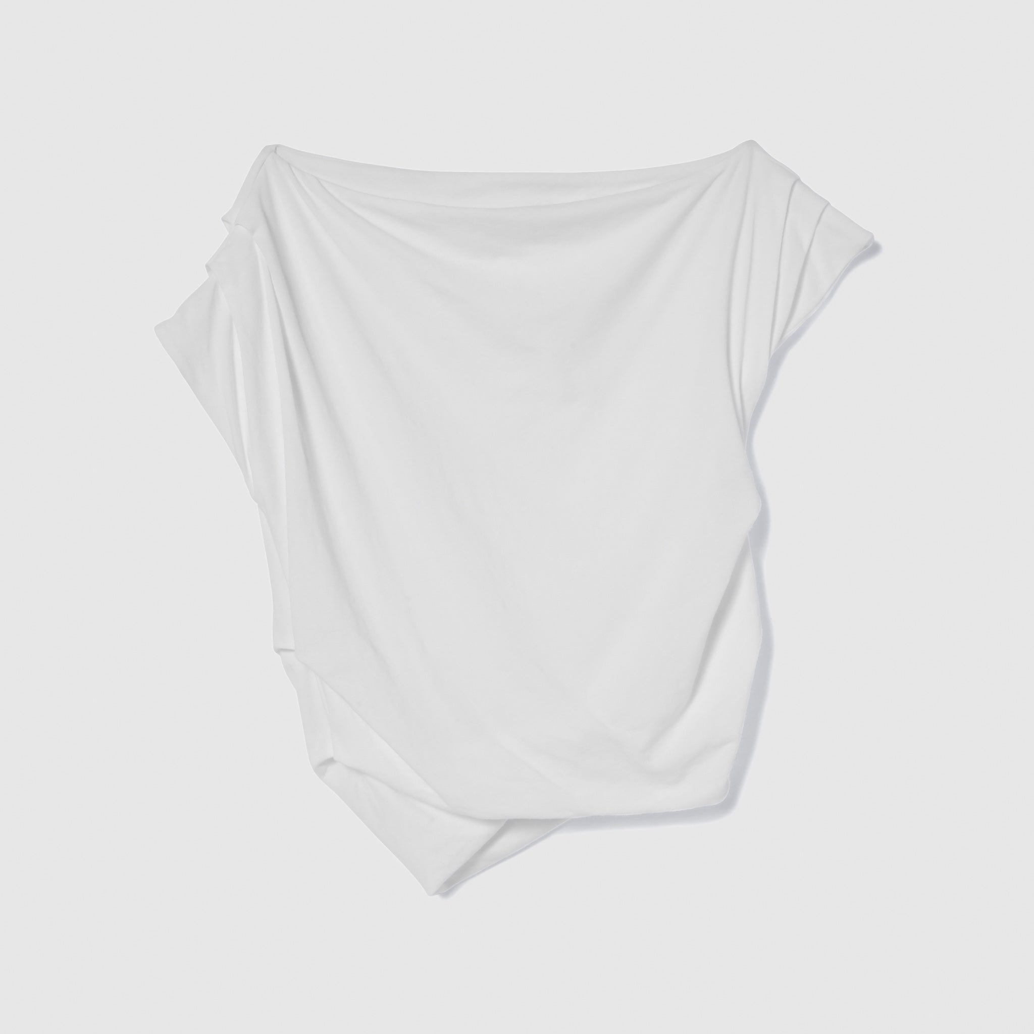 Stretch Light Cotton Asymmetric Top