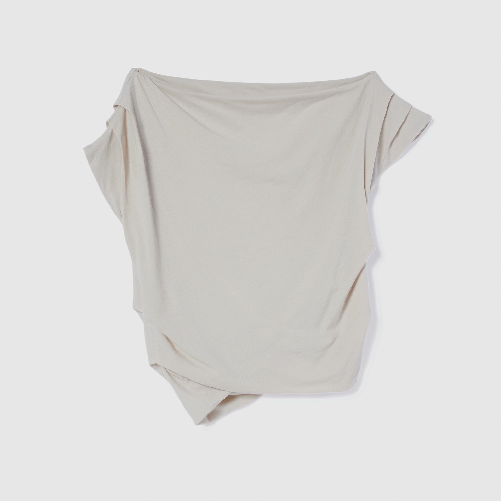 Stretch Light Cotton Asymmetric Top