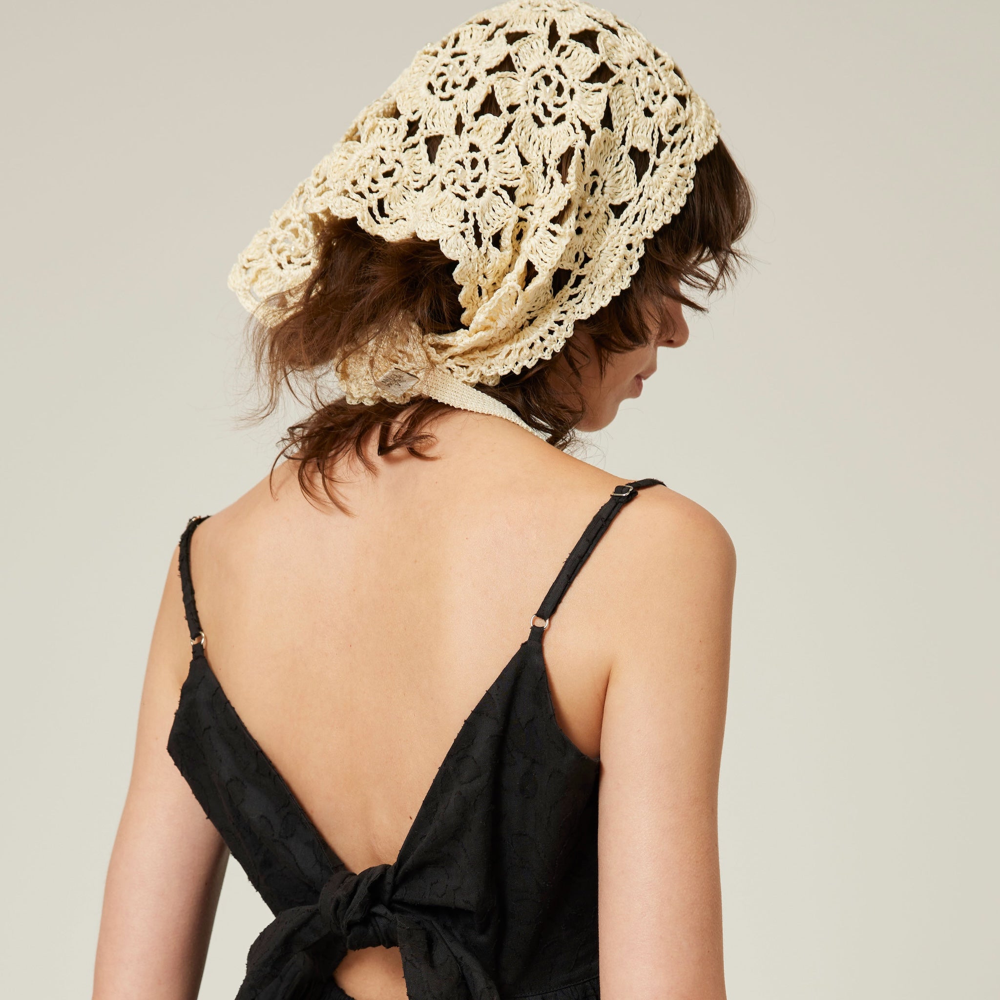 Straw yarn HM knit