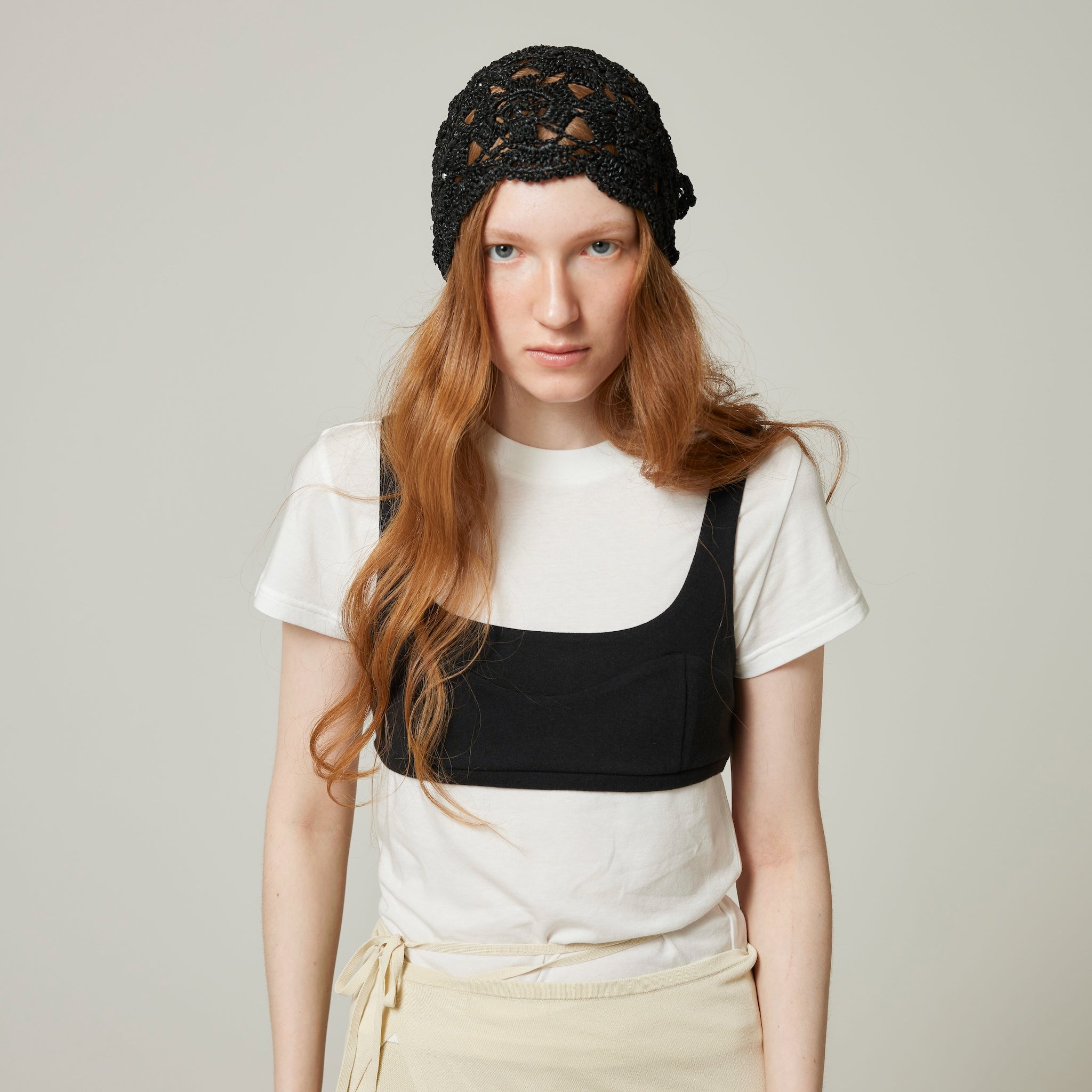 Straw yarn HM knit