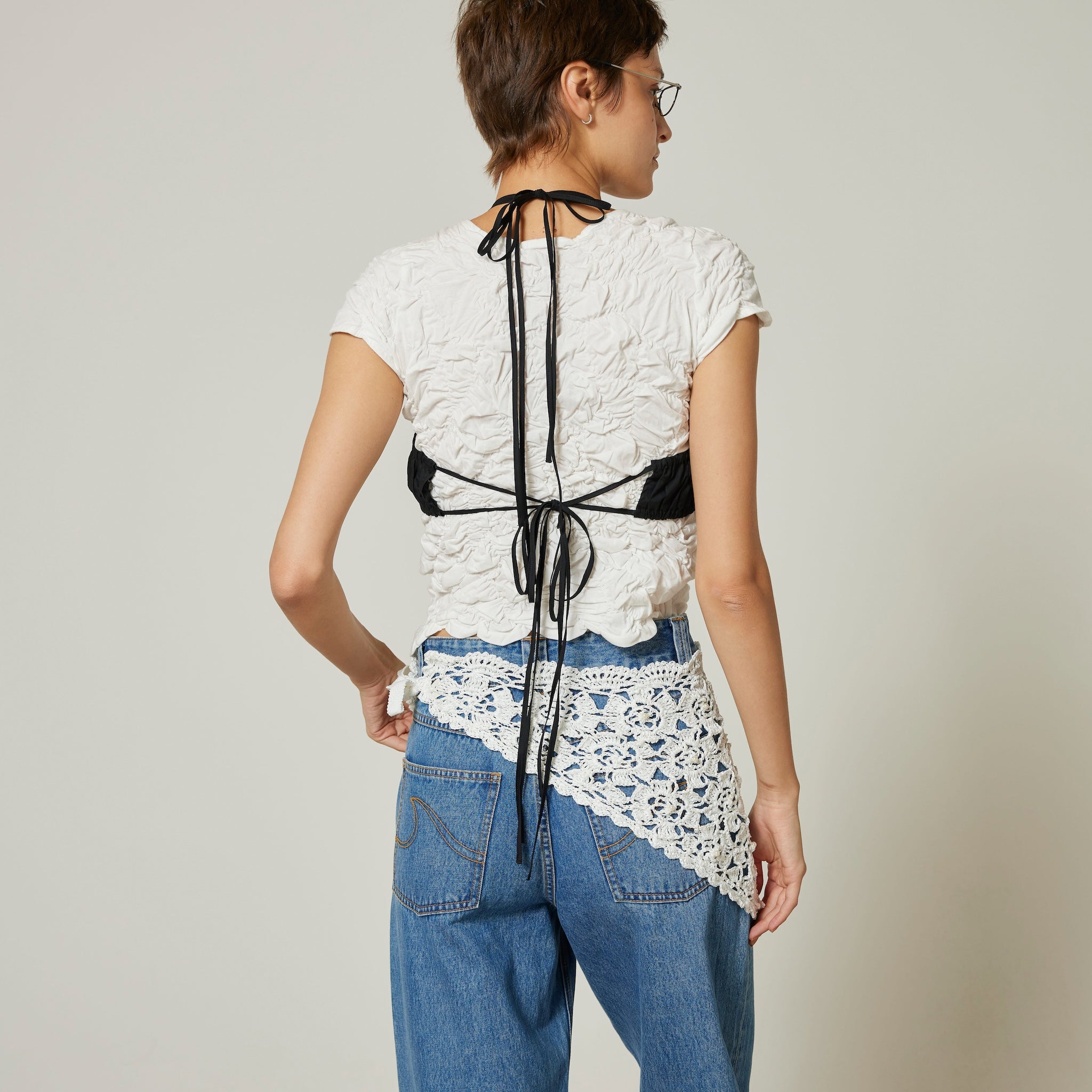Straw yarn HM knit