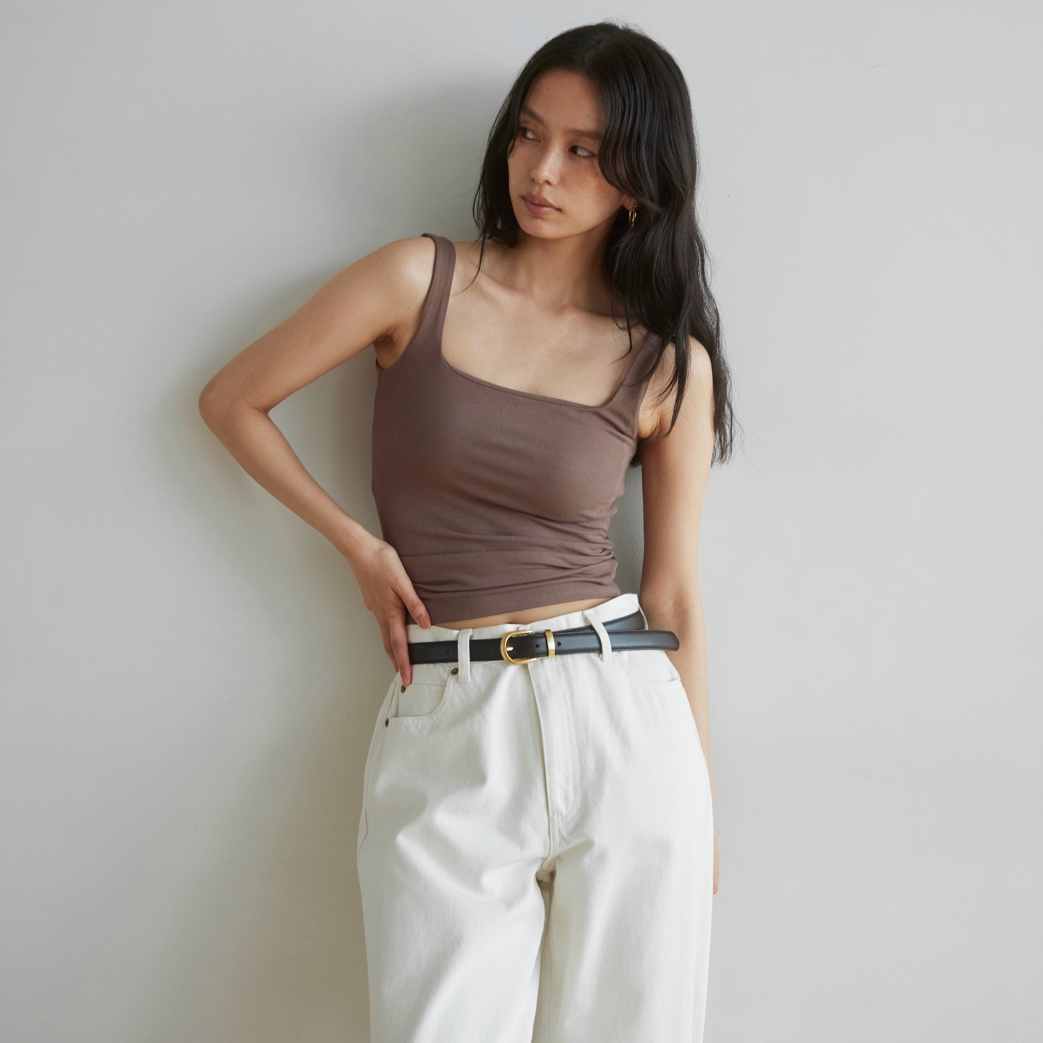 Fit Pad Marshmallow Square BRA Tank