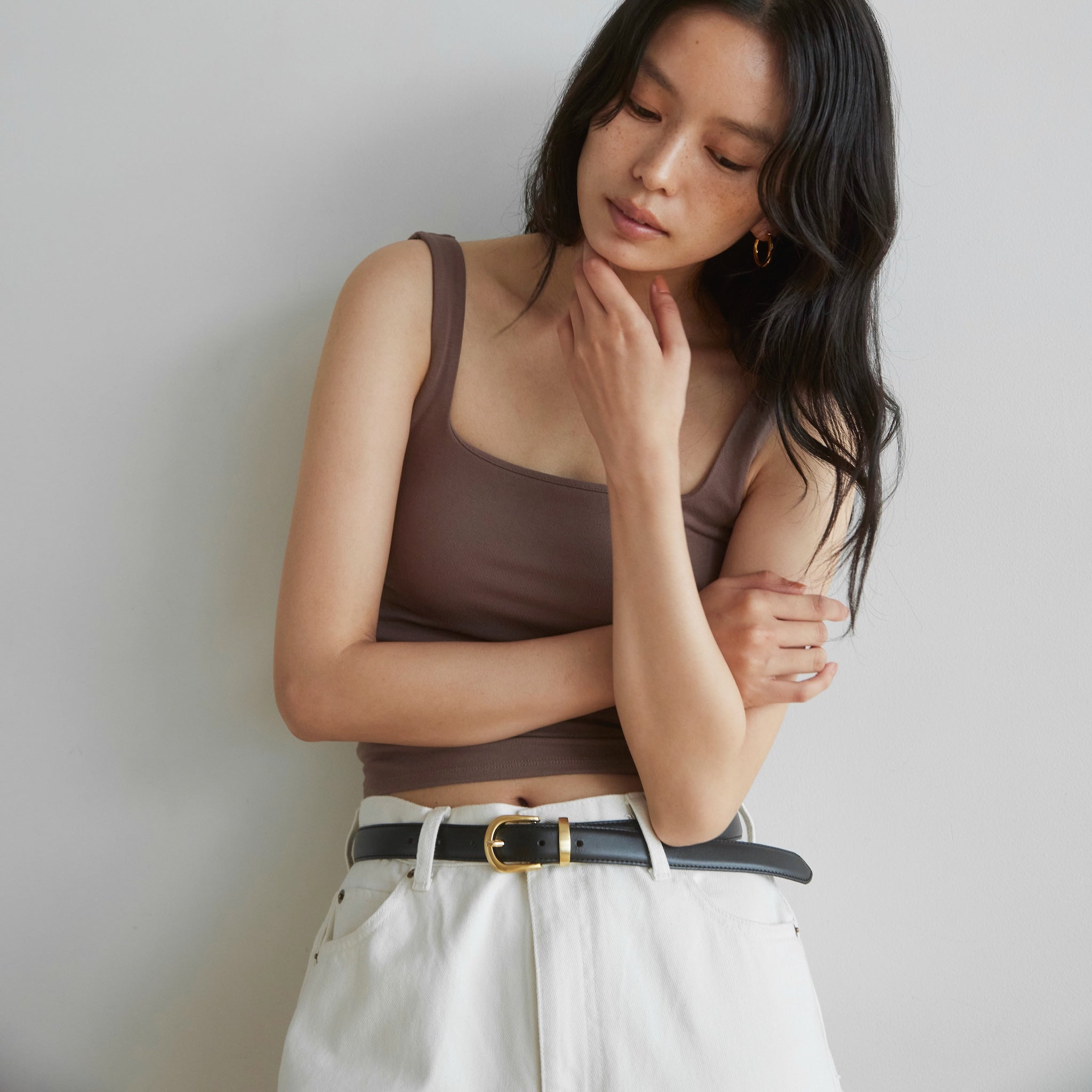 Fit Pad Marshmallow Square BRA Tank