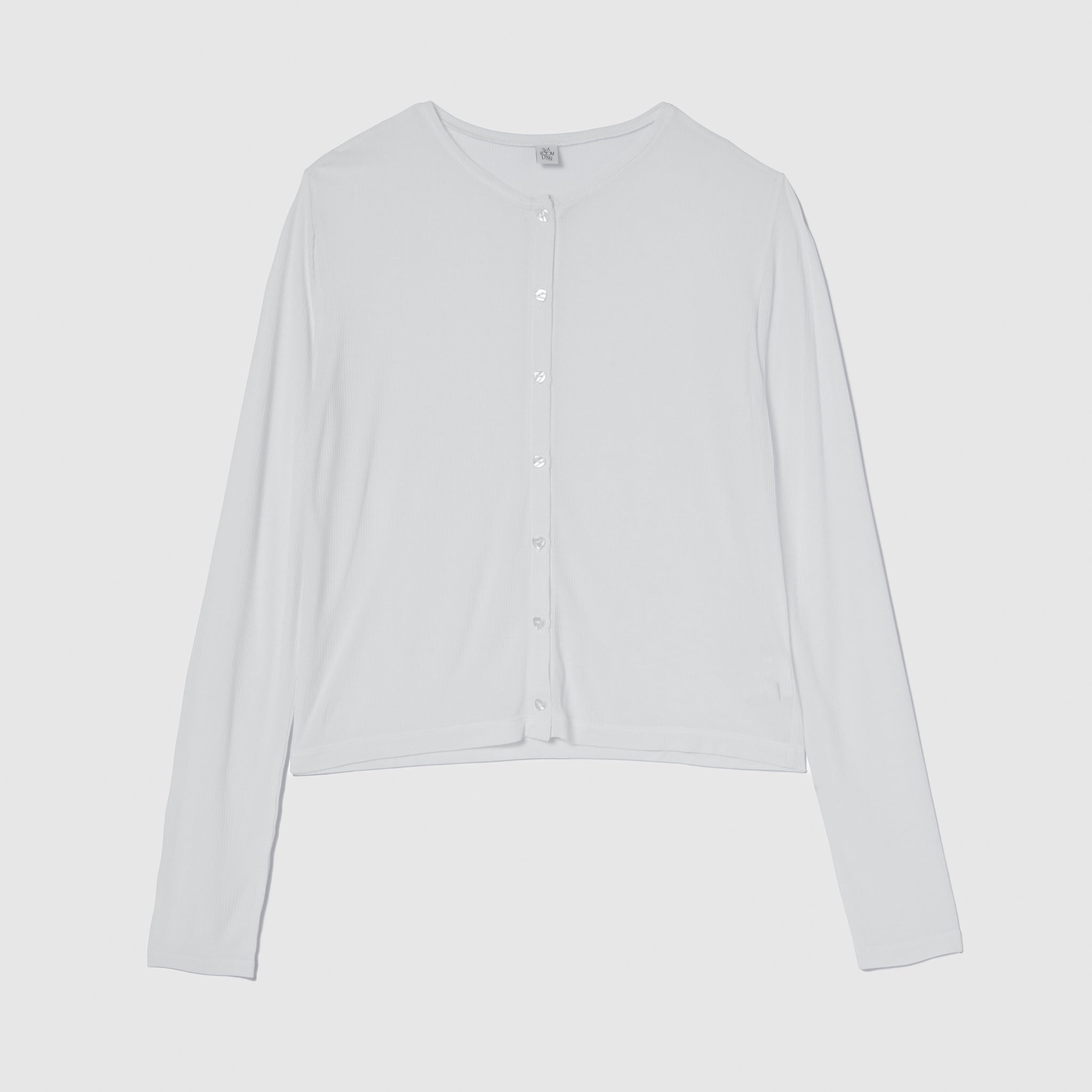 Sheer RIB 2wayカーディガン