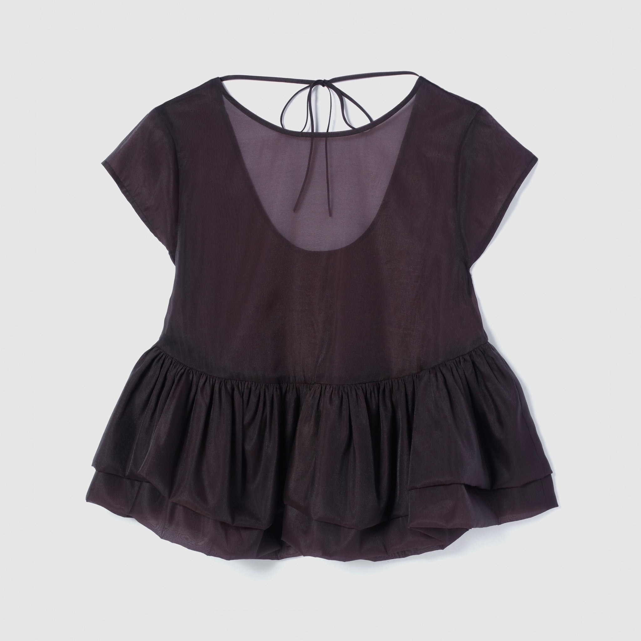 Organdy Double Balloon Top