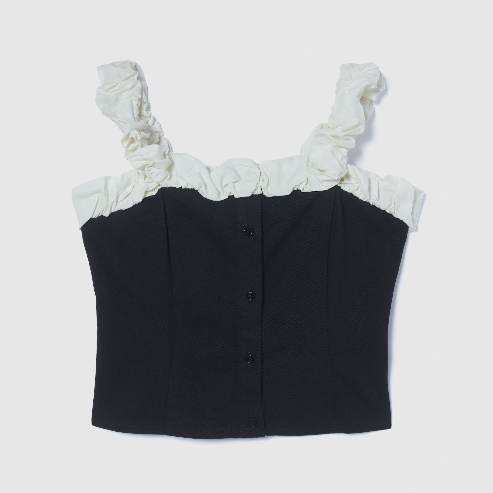 2way Shoulder Frill Bustier