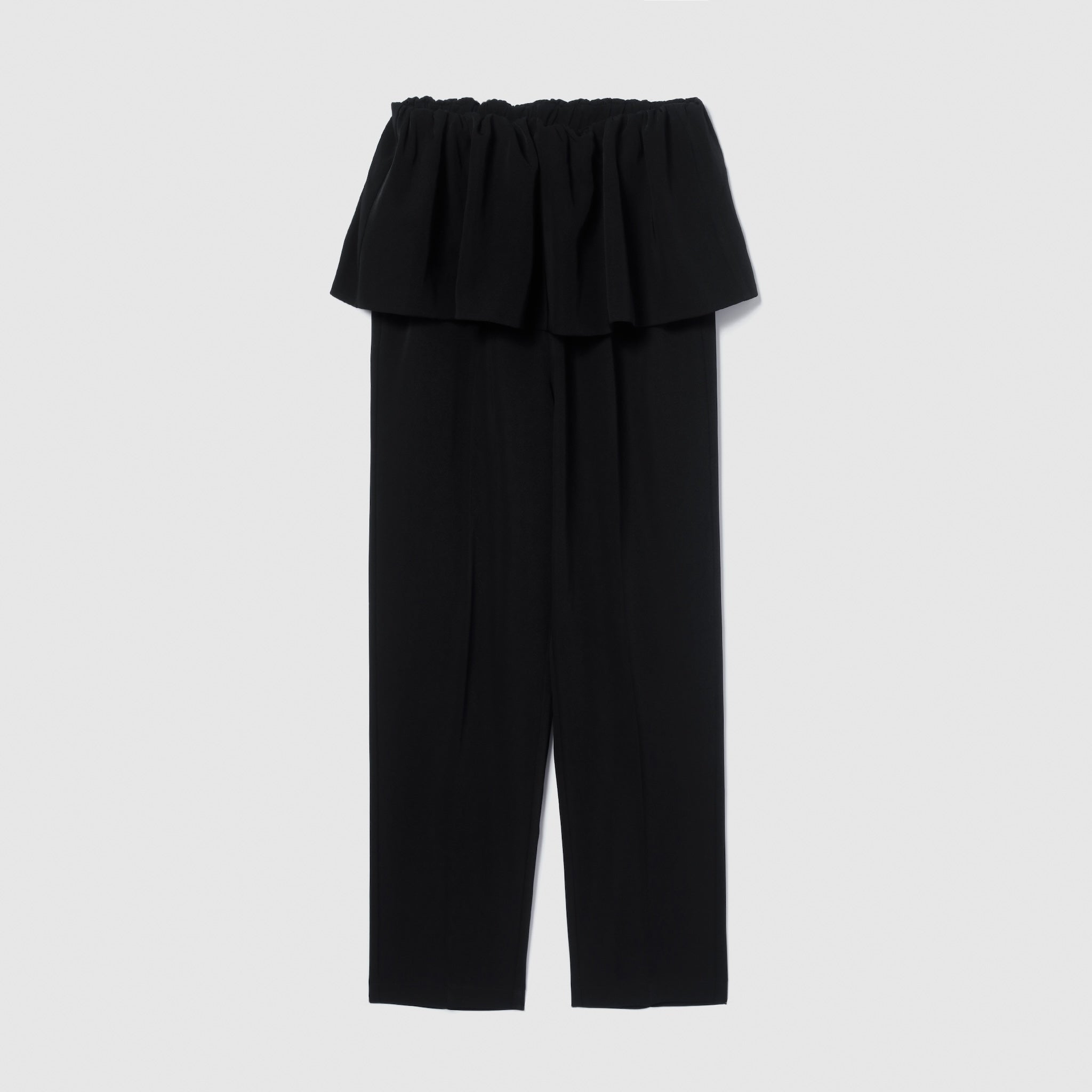 ペプラムRelaxテーパードパンツ