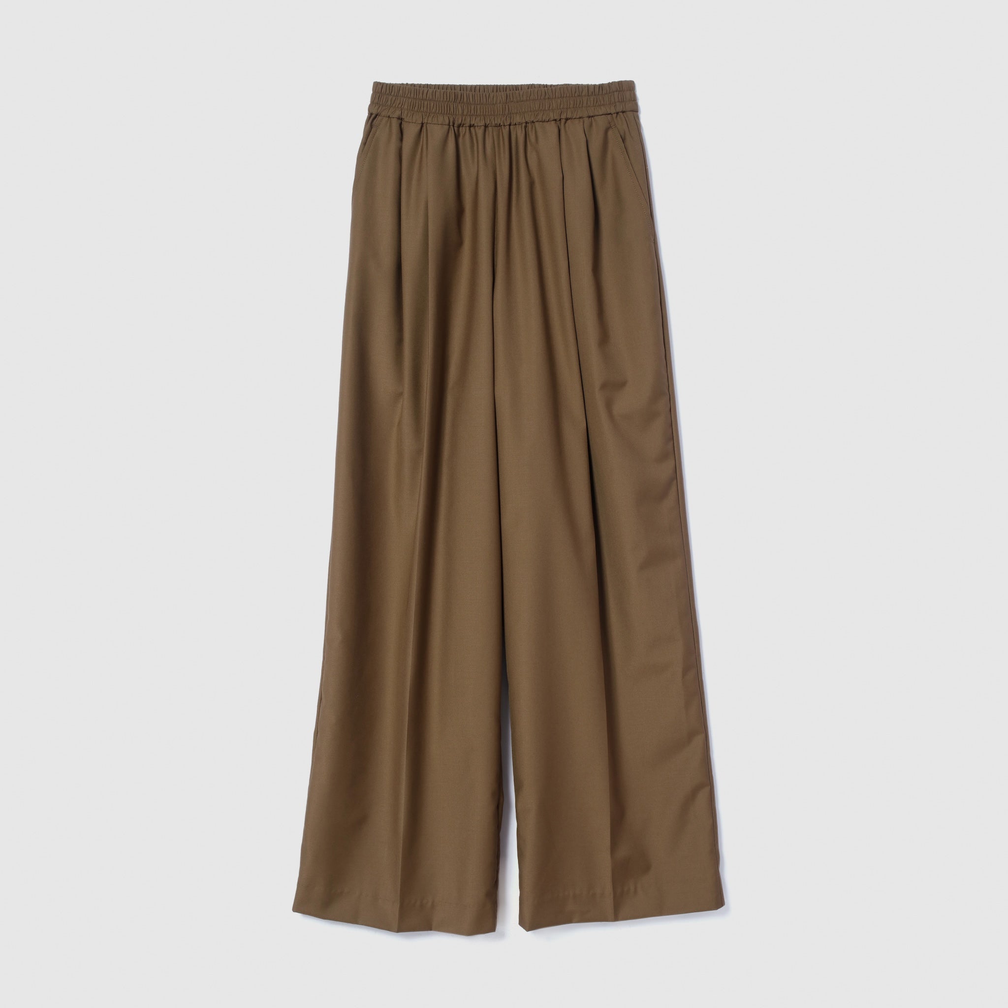 W tuckライトイージースラックスパンツ