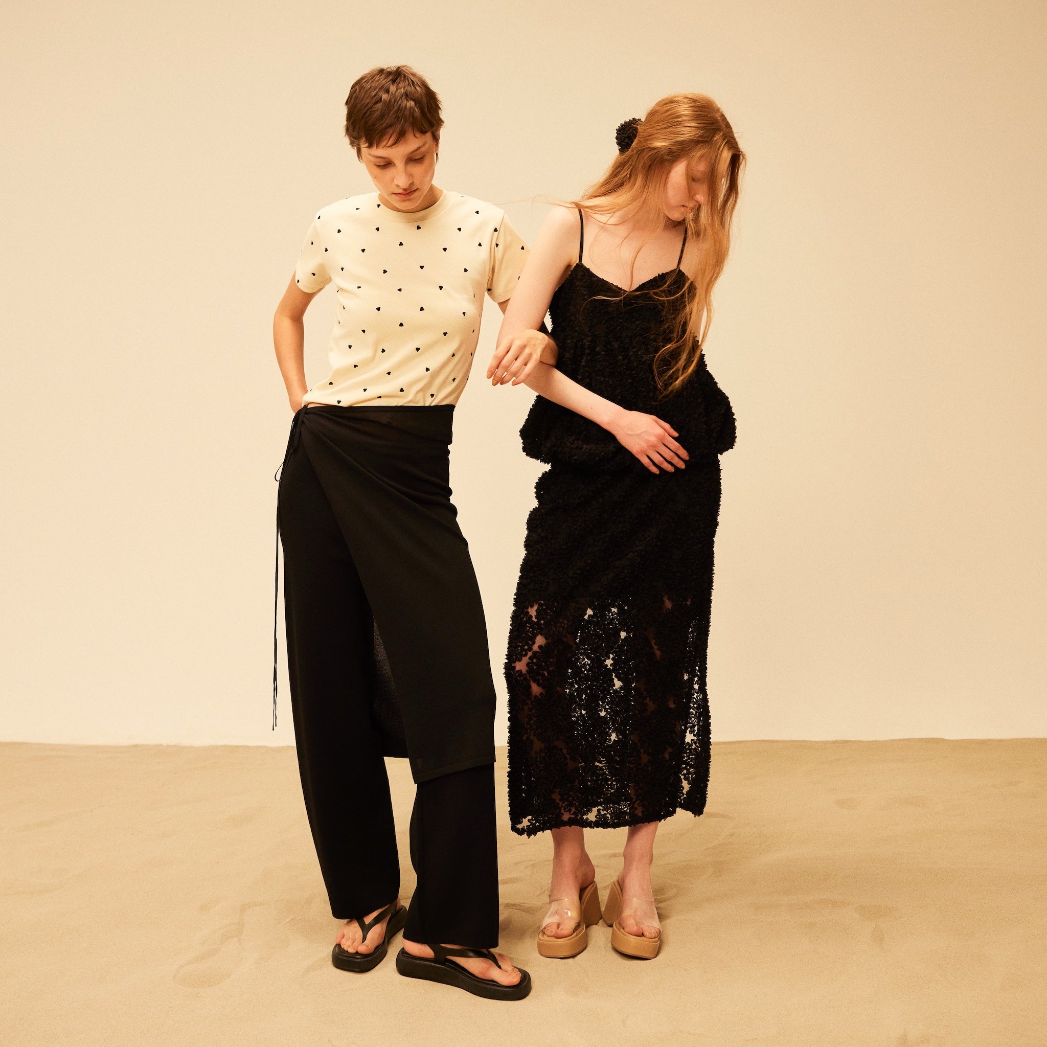 Petal Tulleロングスカート