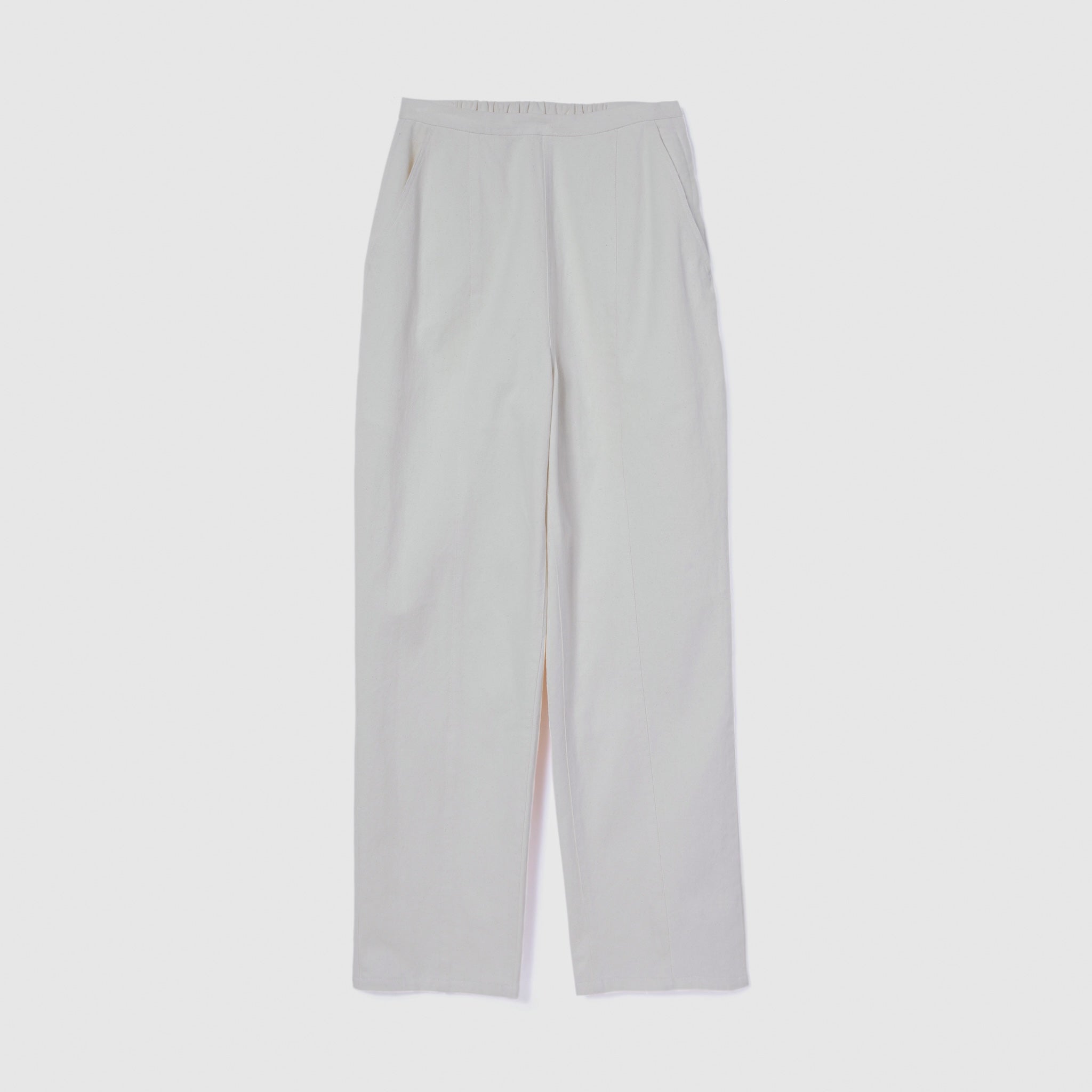 Center seam tapered pants