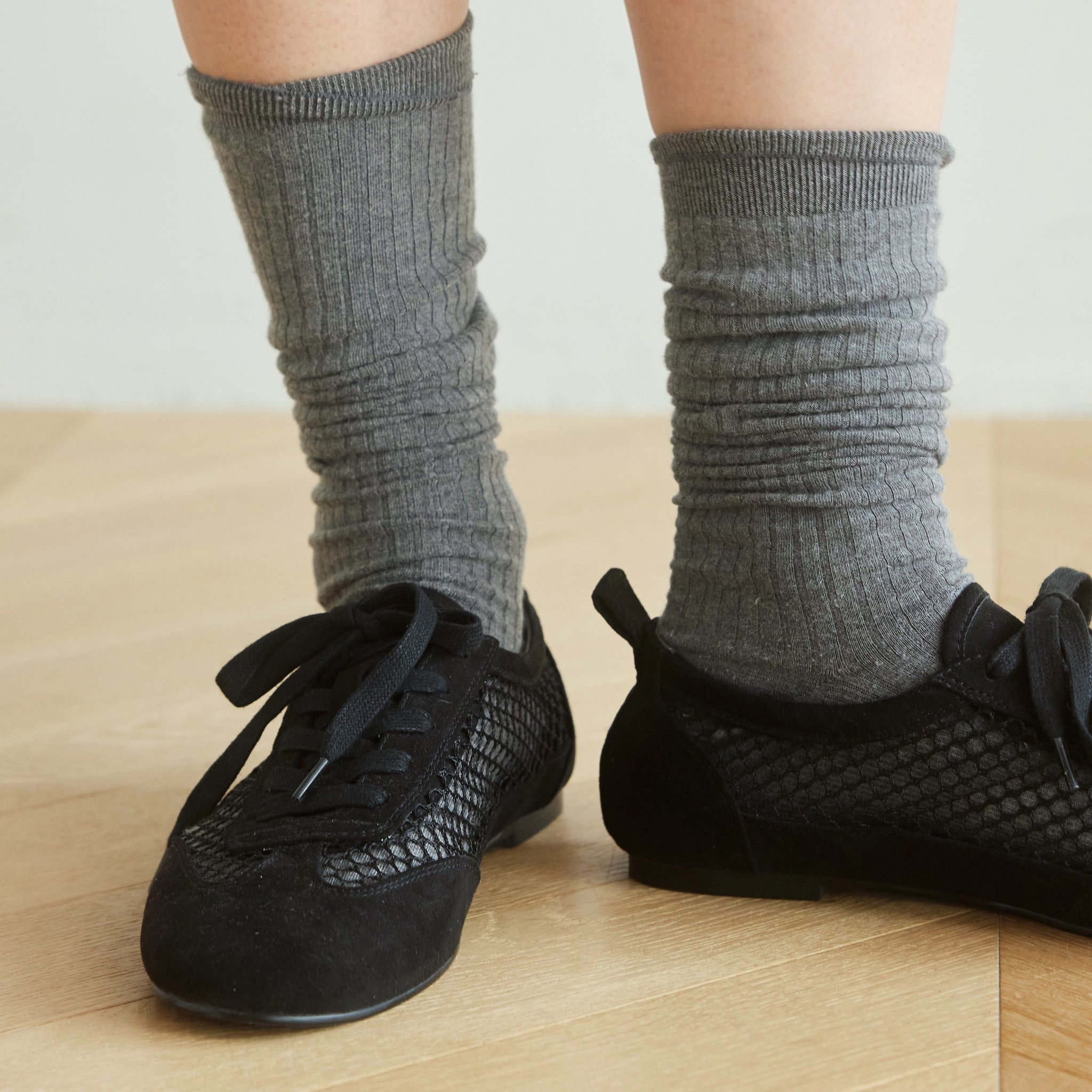 Meshフラットスニーカー