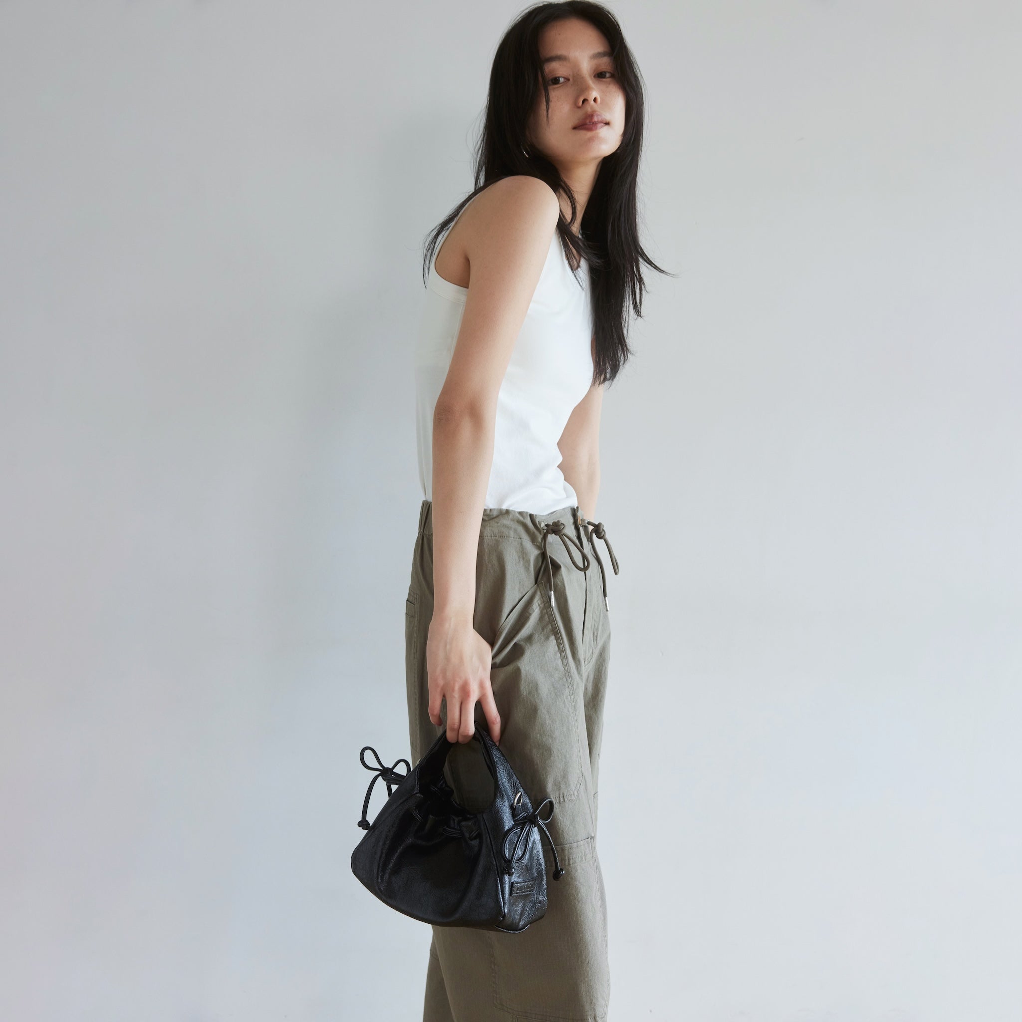 WIDE HANDLE miniバッグ