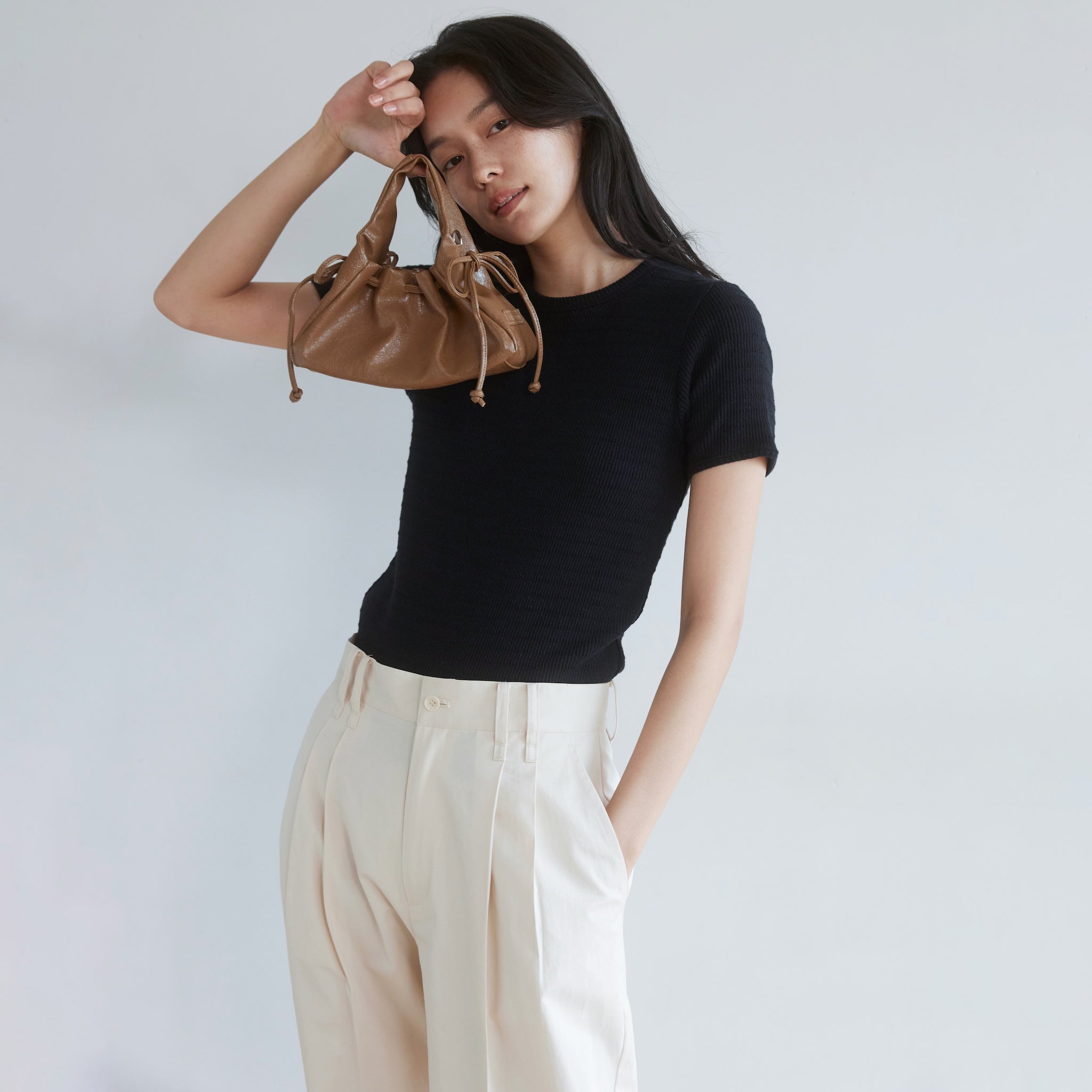 WIDE HANDLE miniバッグ