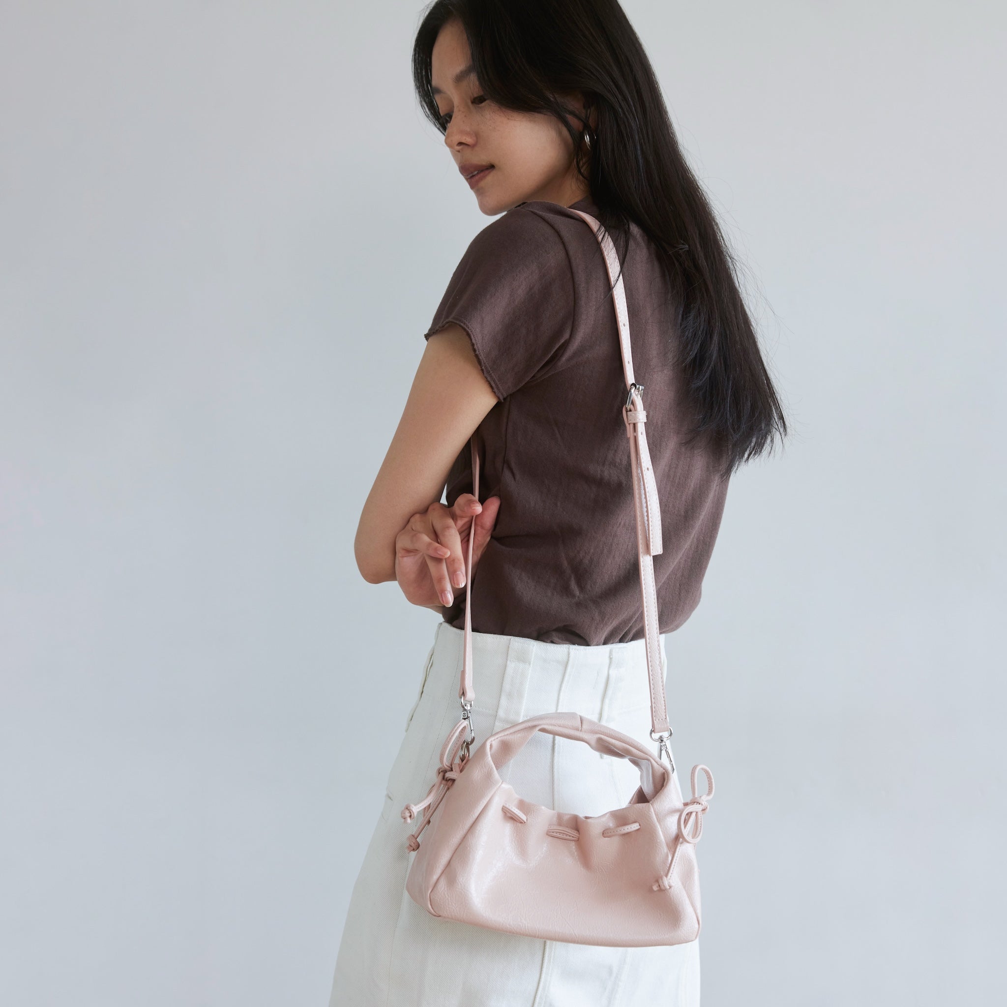 WIDE HANDLE miniバッグ