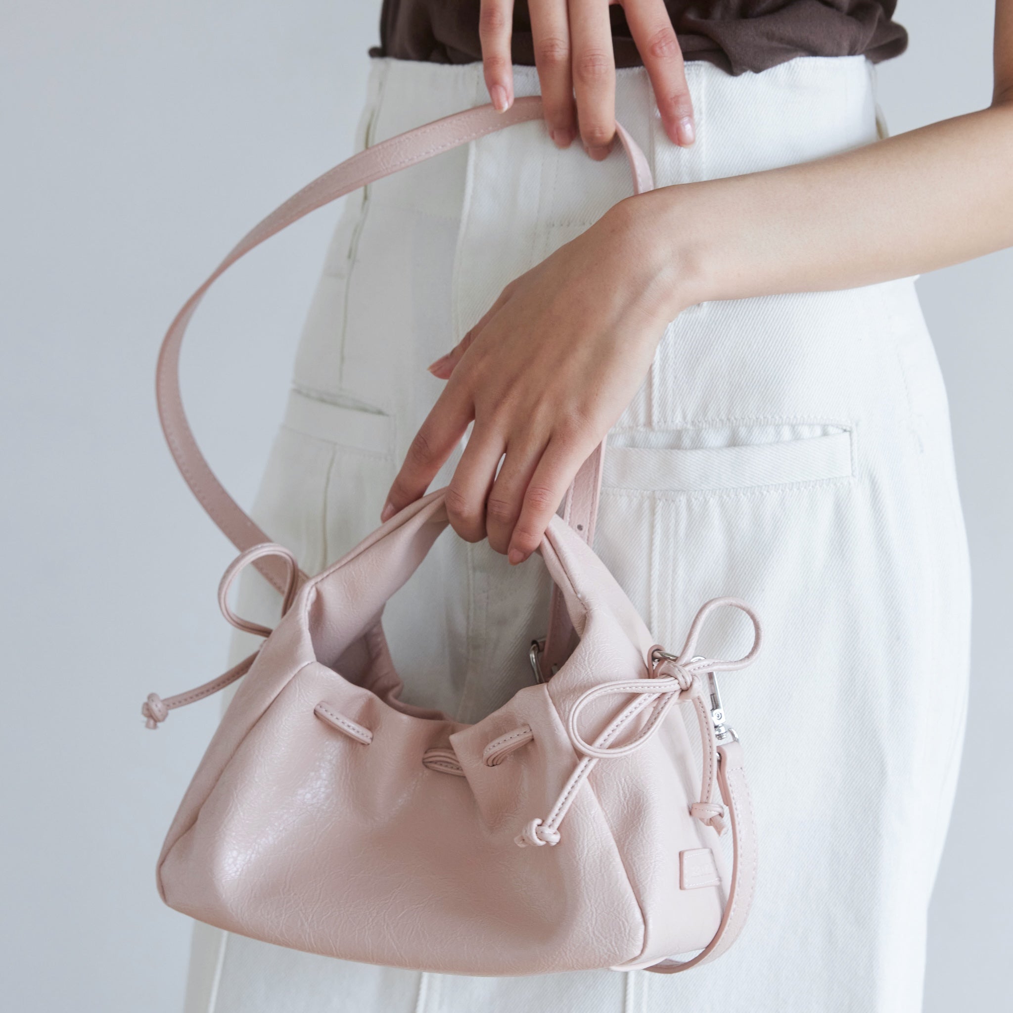 WIDE HANDLE miniバッグ