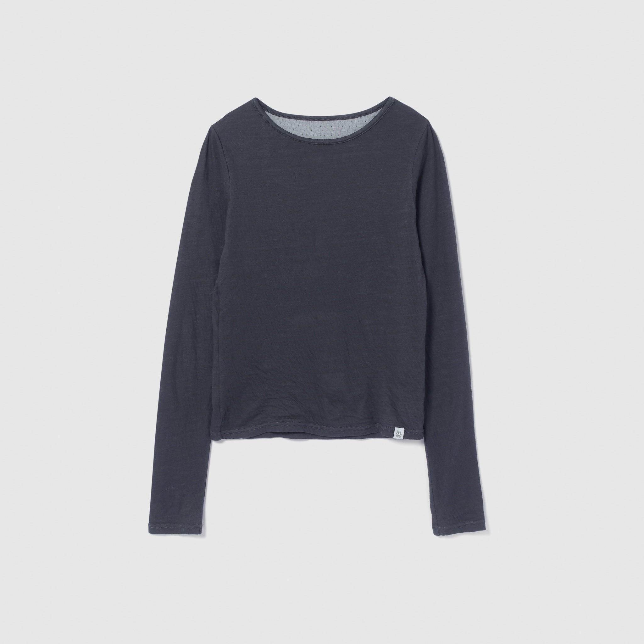 Double Face crew neck top