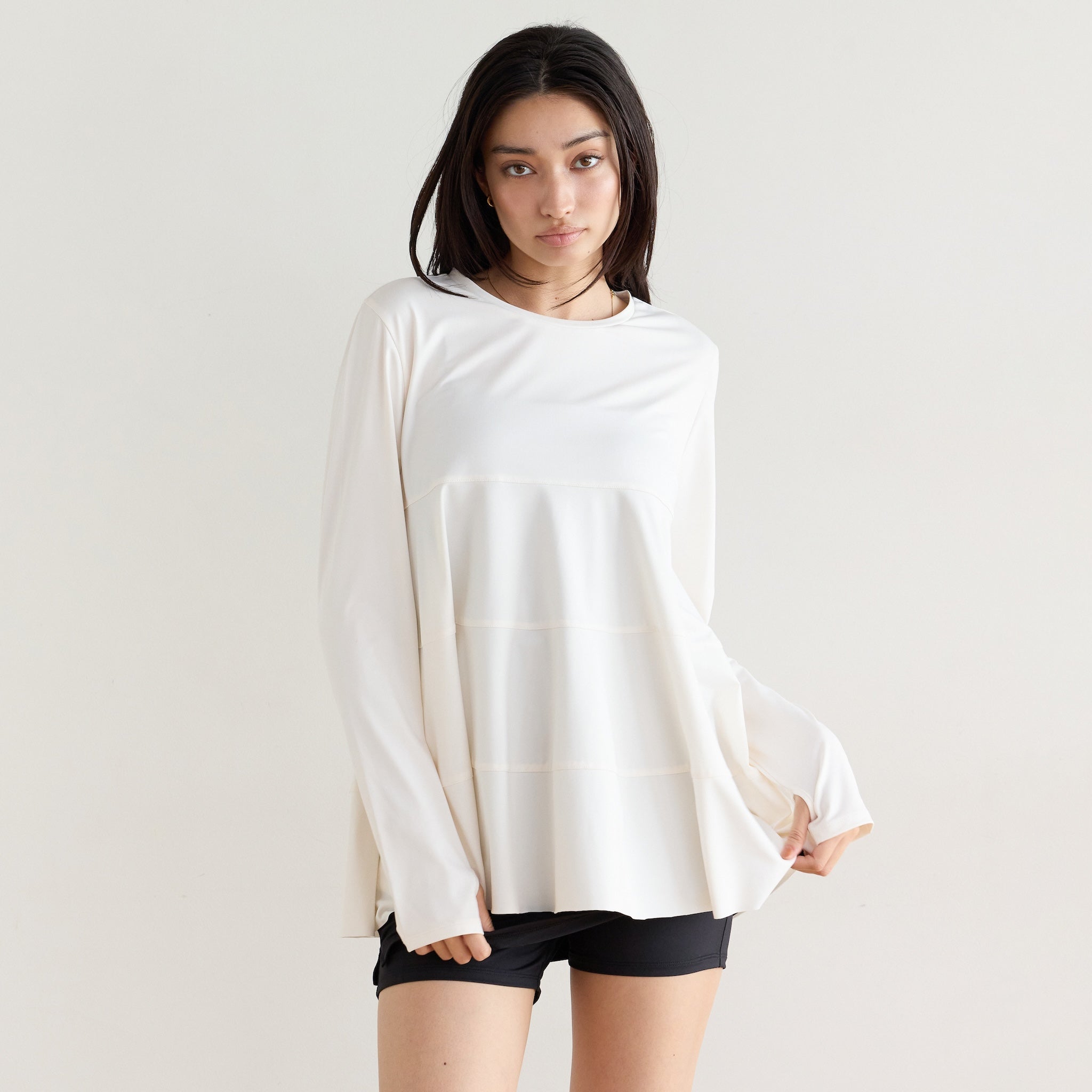 UV protection quick-dry flare rash top
