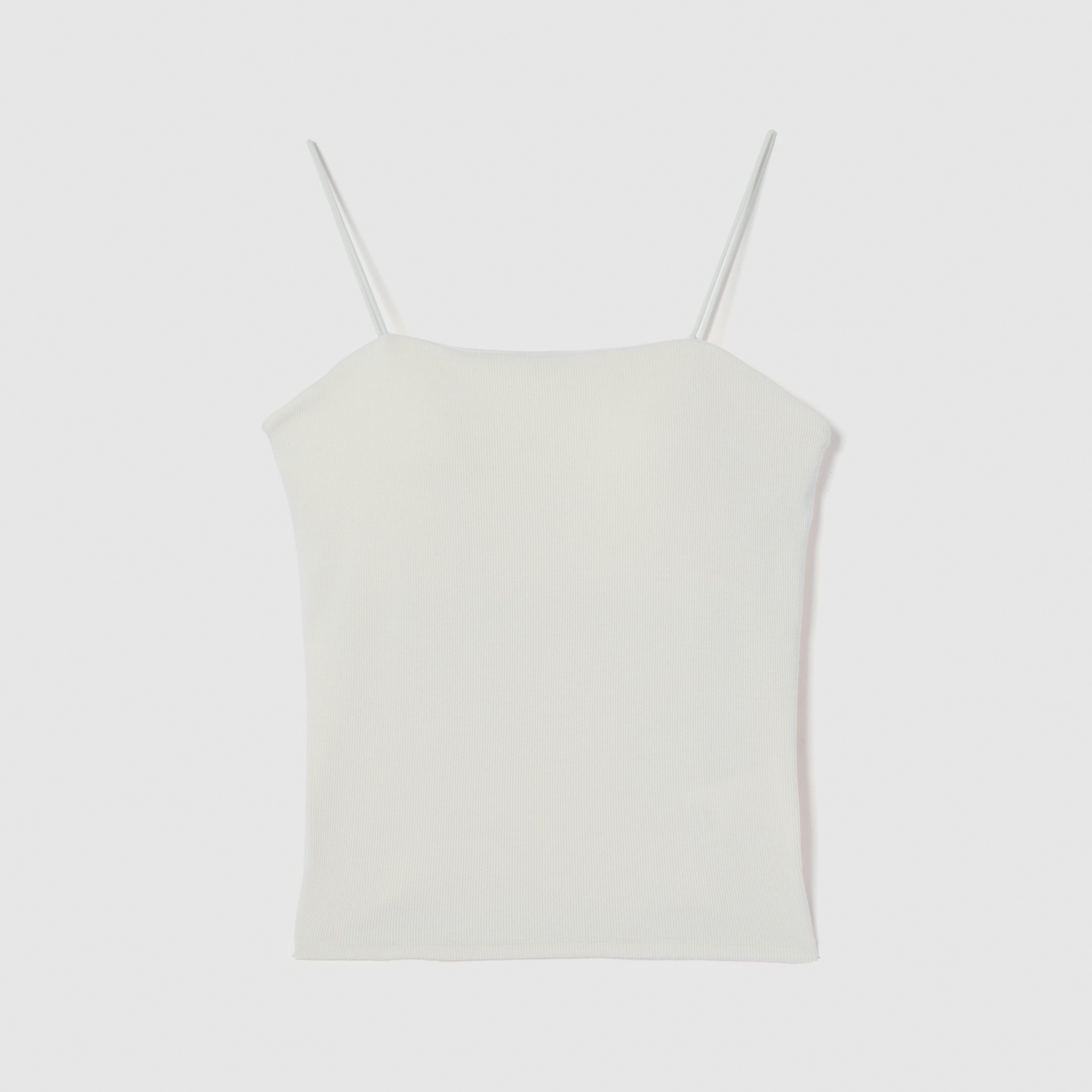 Fit Pad Marshmallow Soft Ribbed Basic Cami