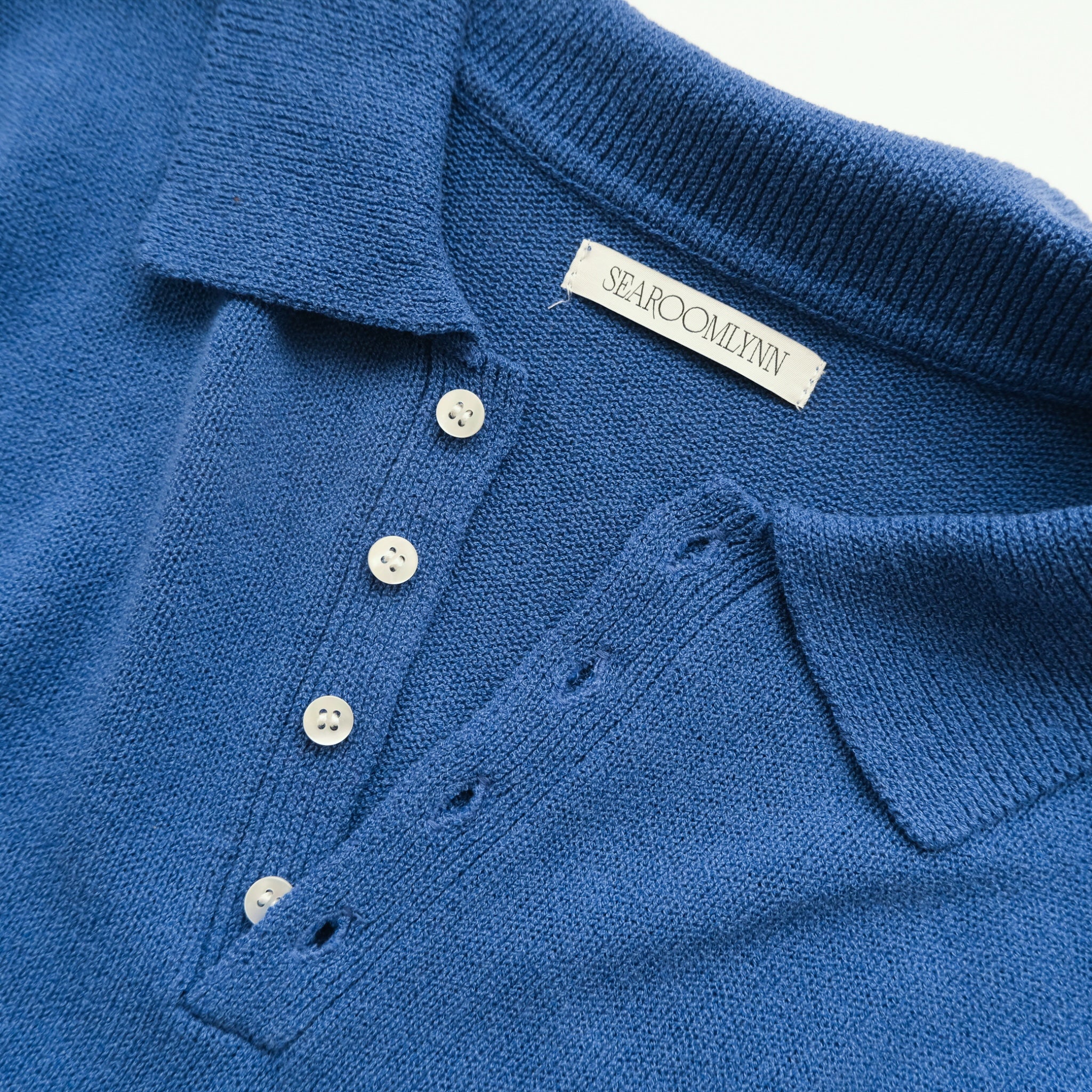 MultiサイズKnit Poloベスト