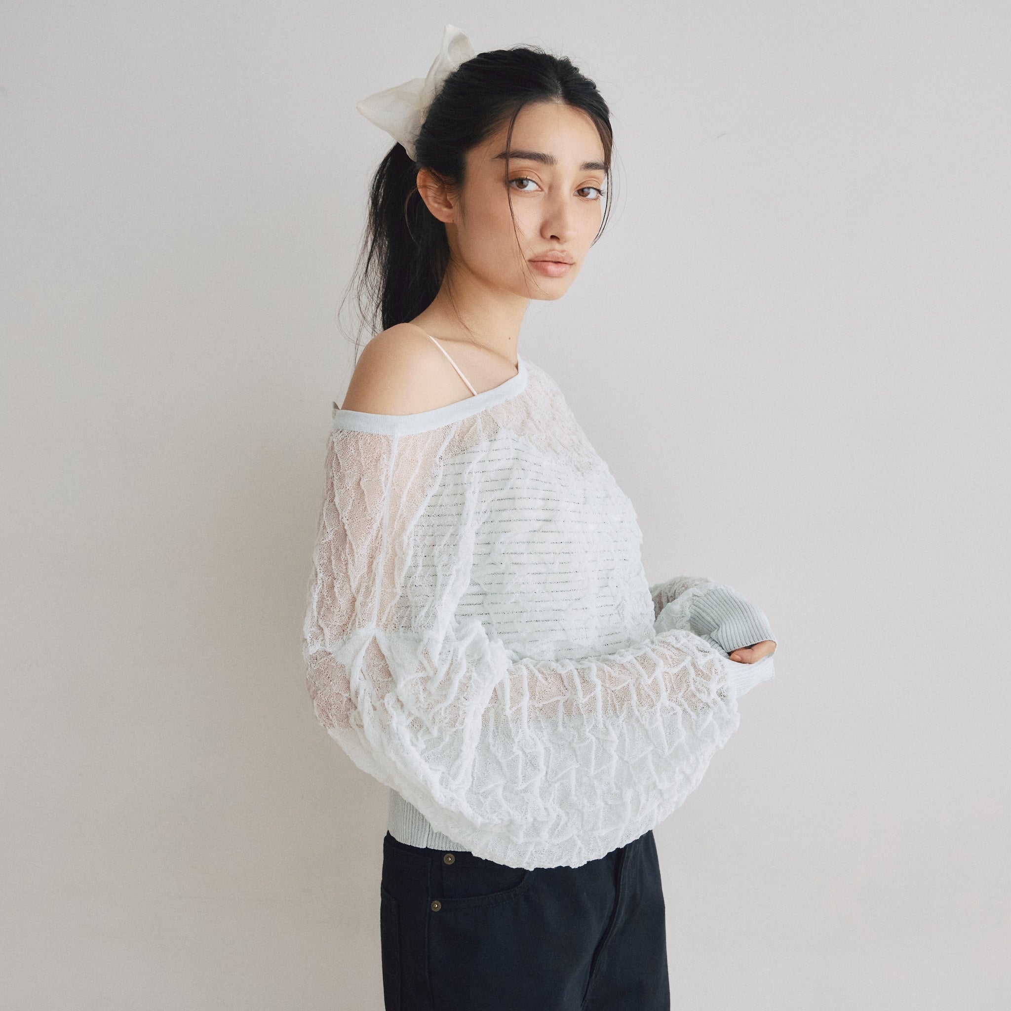 Bumpy Knitカーディガン