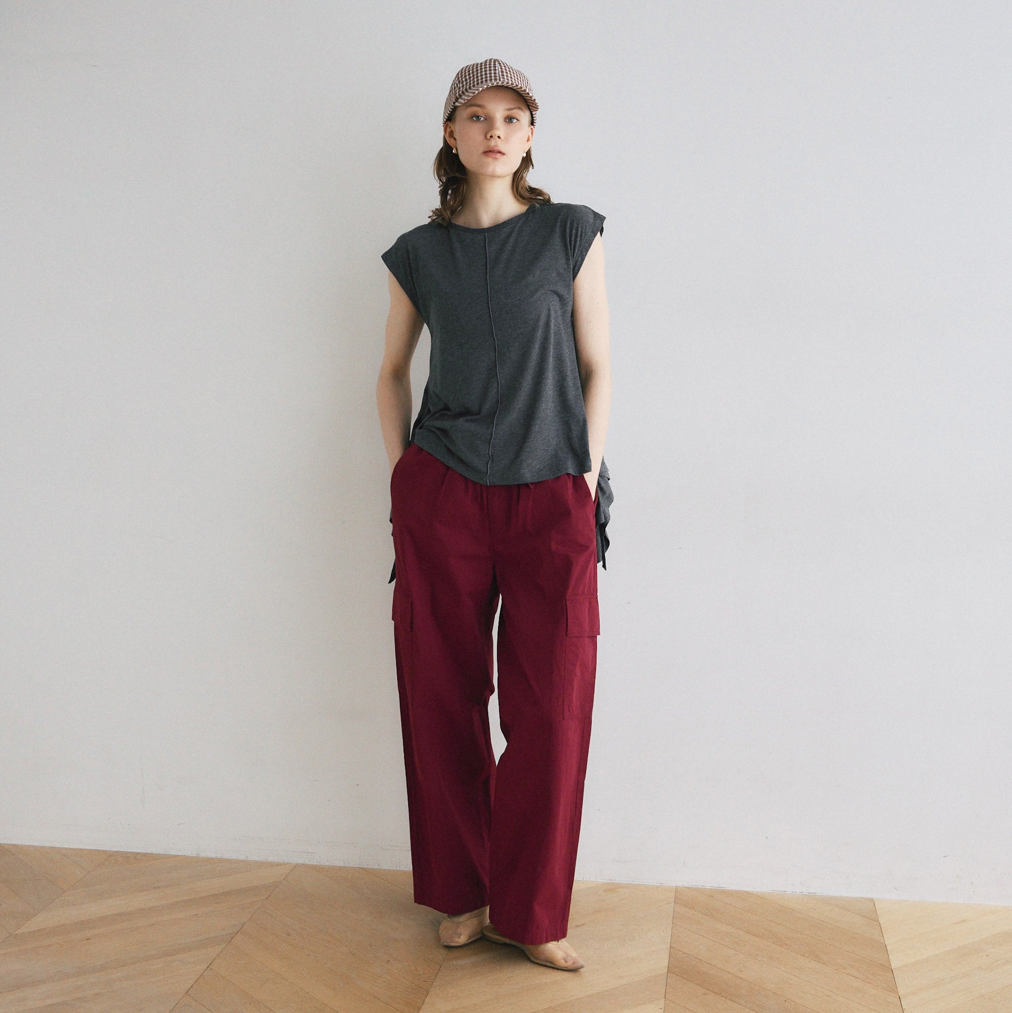 Smooth Touch Fin Frill Top