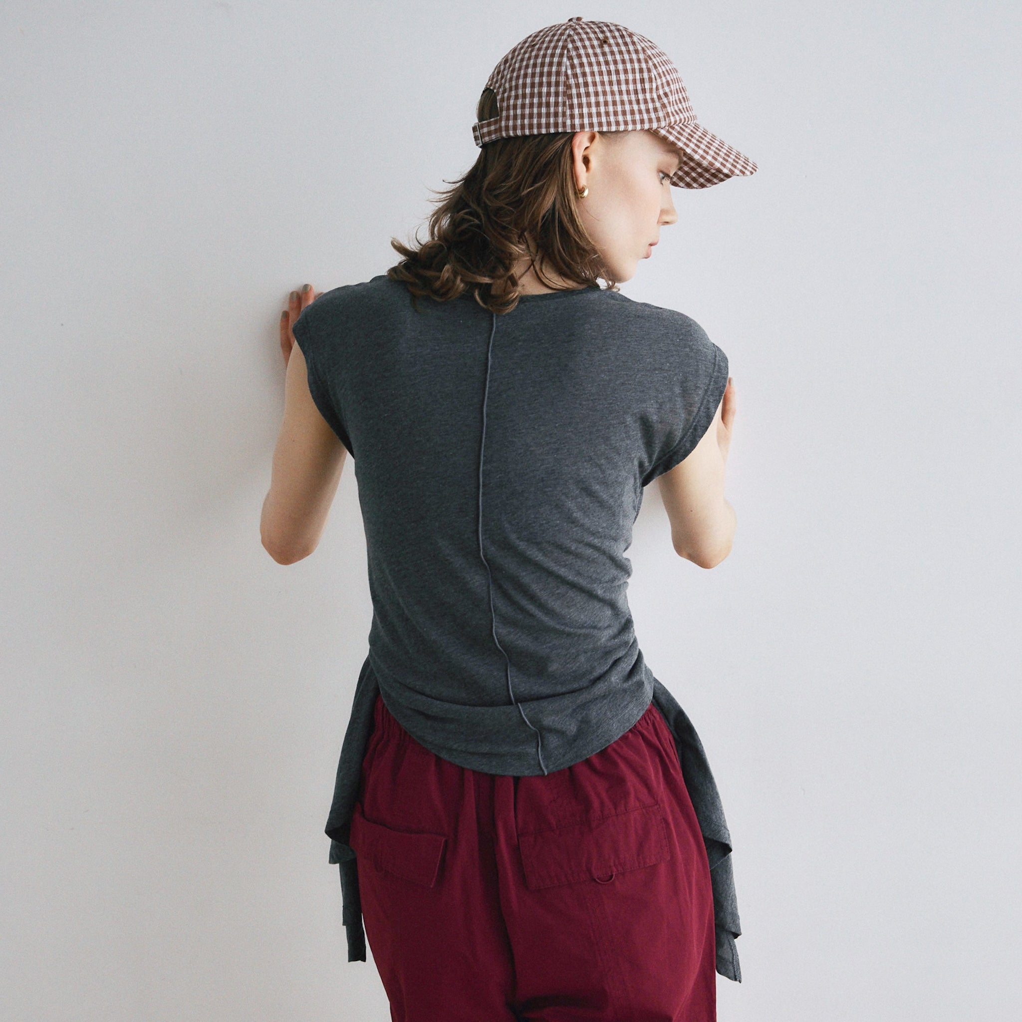 Smooth Touch Fin Frill Top