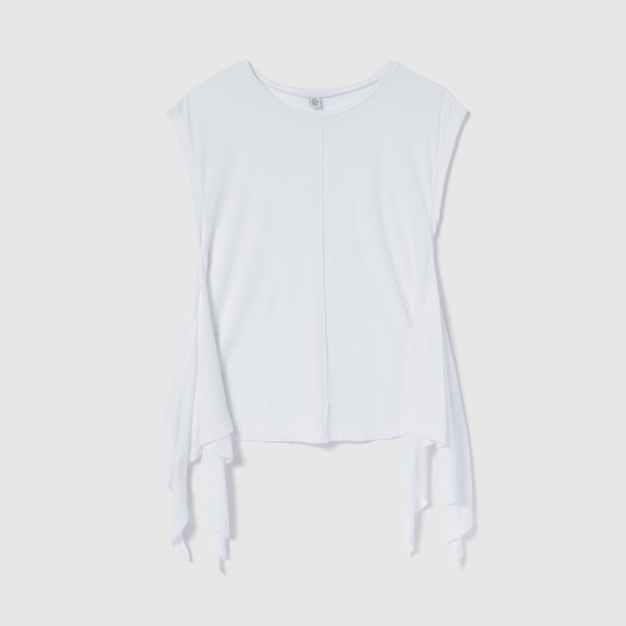 Smooth Touch Fin Frill Top