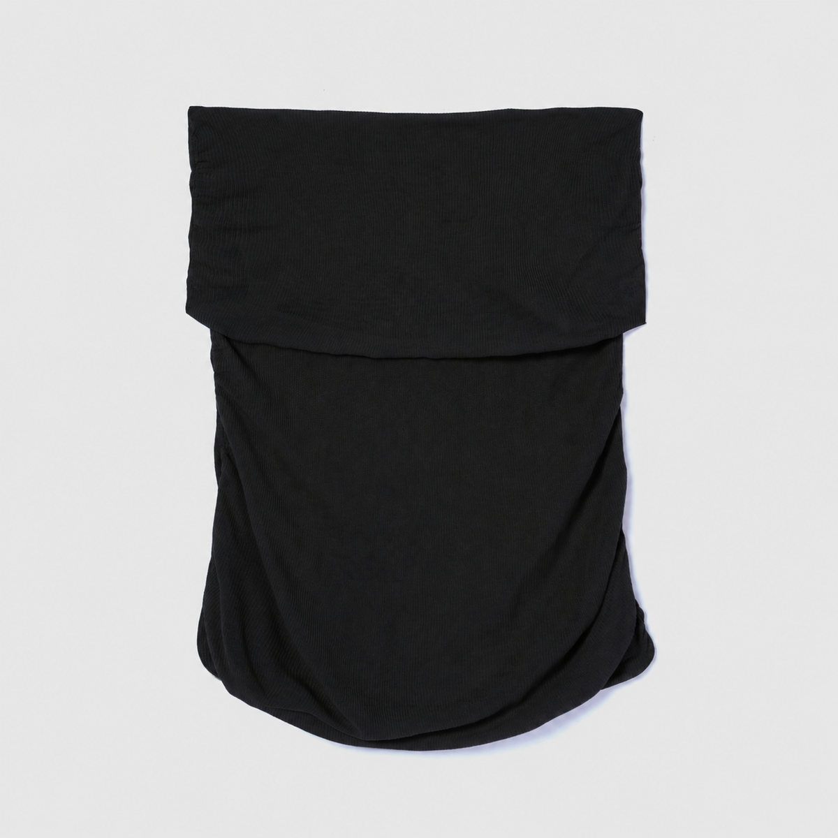 FineYarn RIB Knit Off-the-Shoulder Top