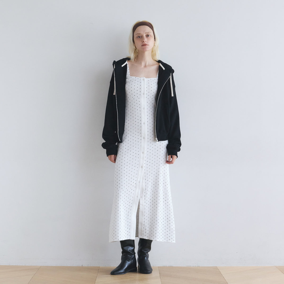 Heavy Soft Sweat Zip Hoodie