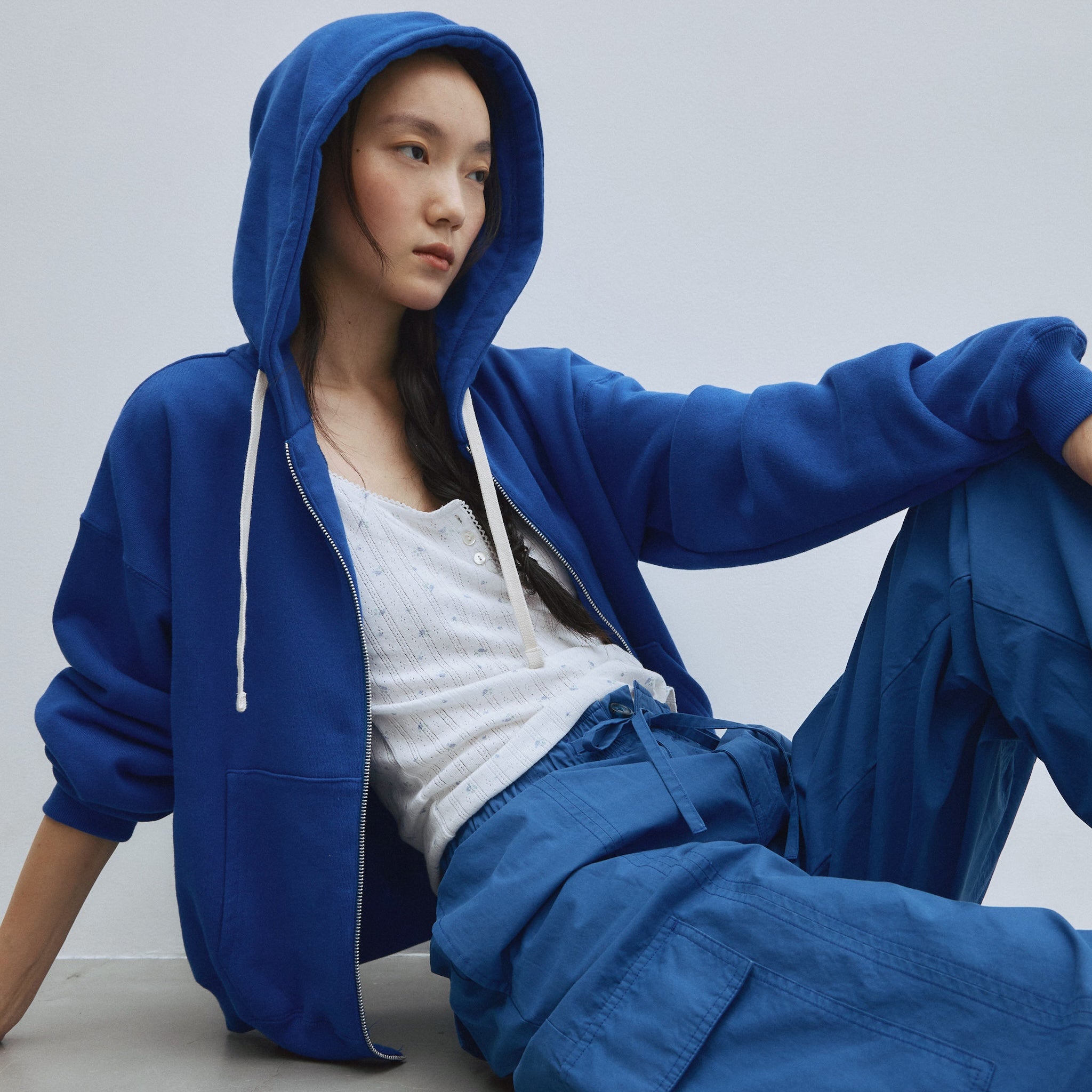 Heavy Soft Sweat Zip Hoodie