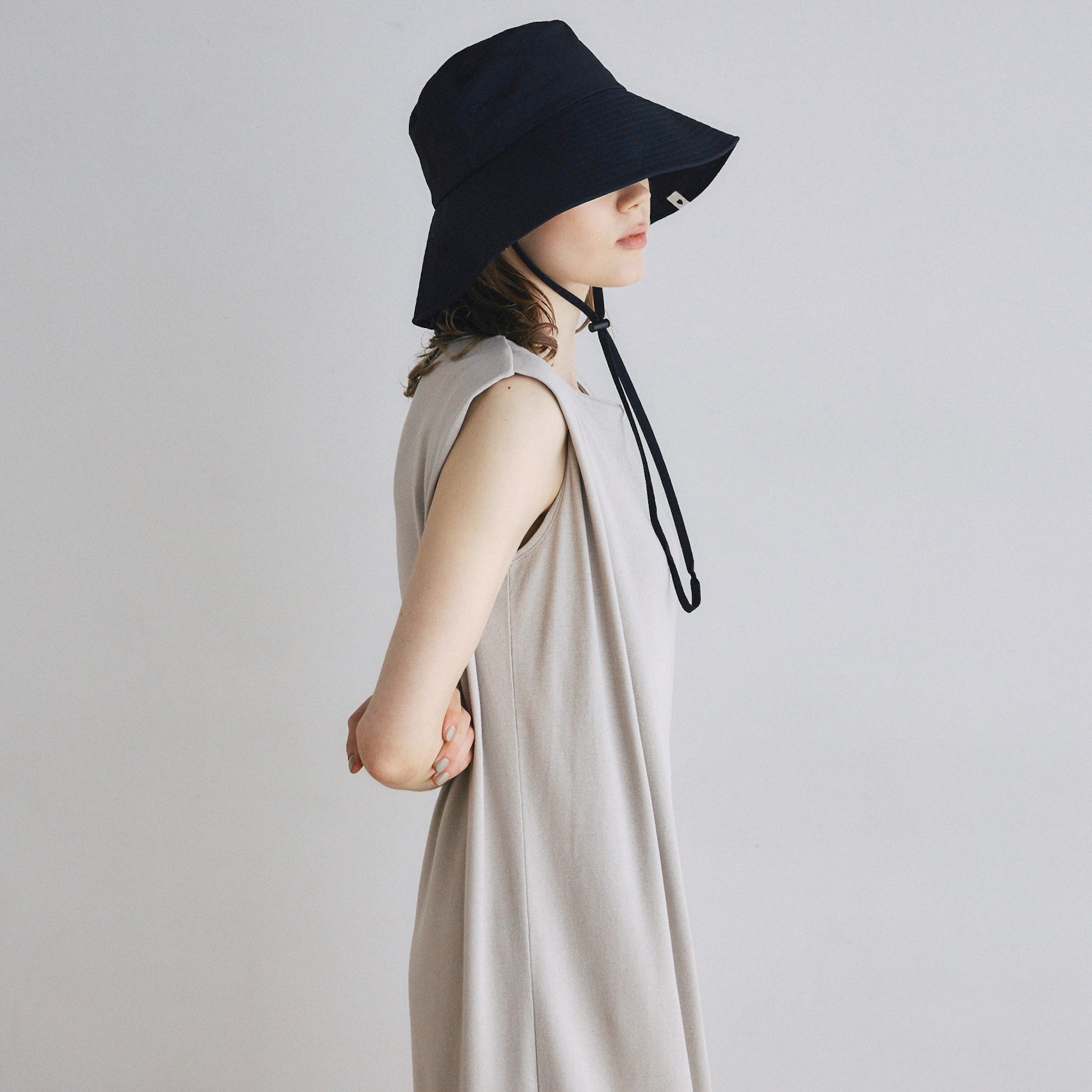 パッドin Hemp Cottonカットドレス