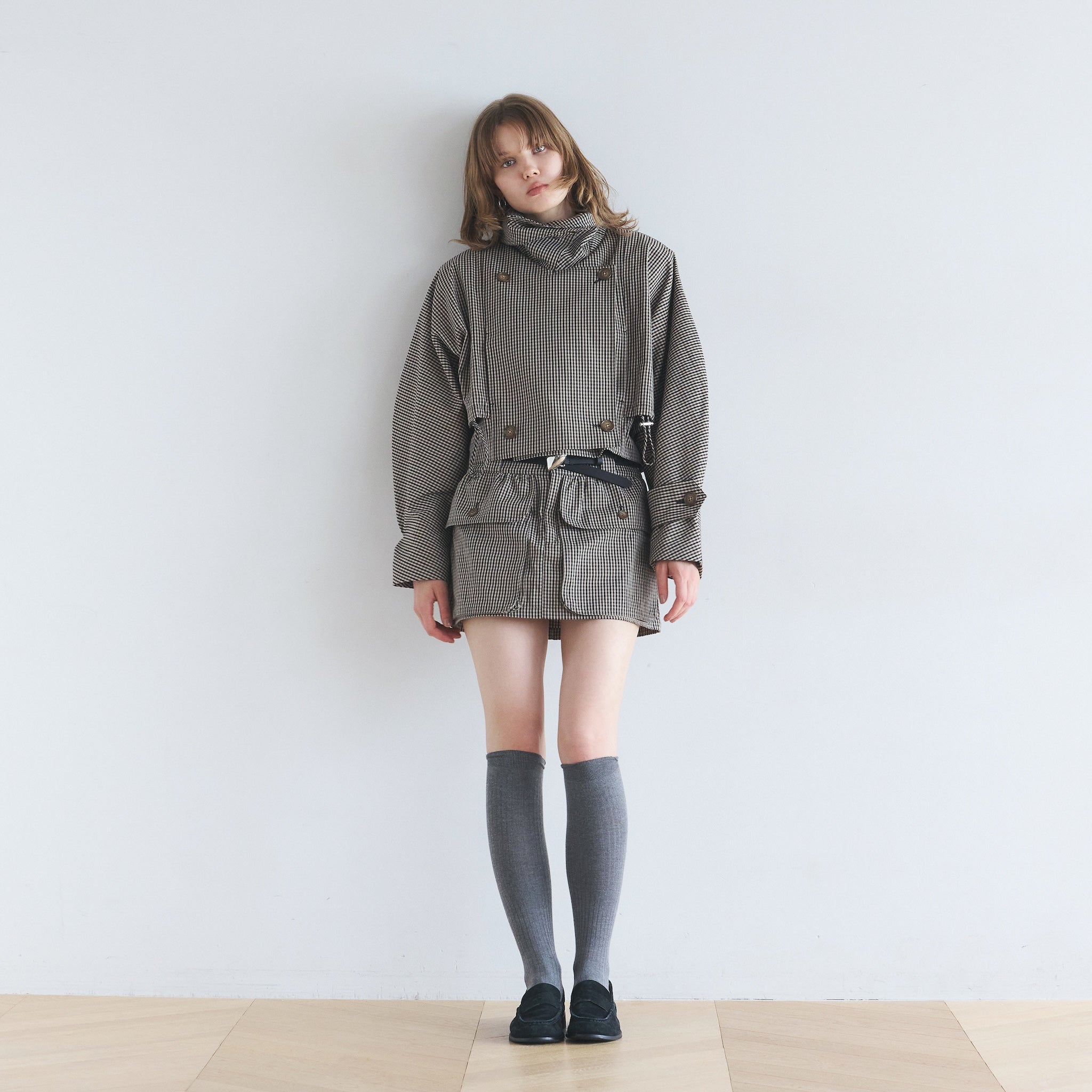 Utility Pocket Mini Skirt