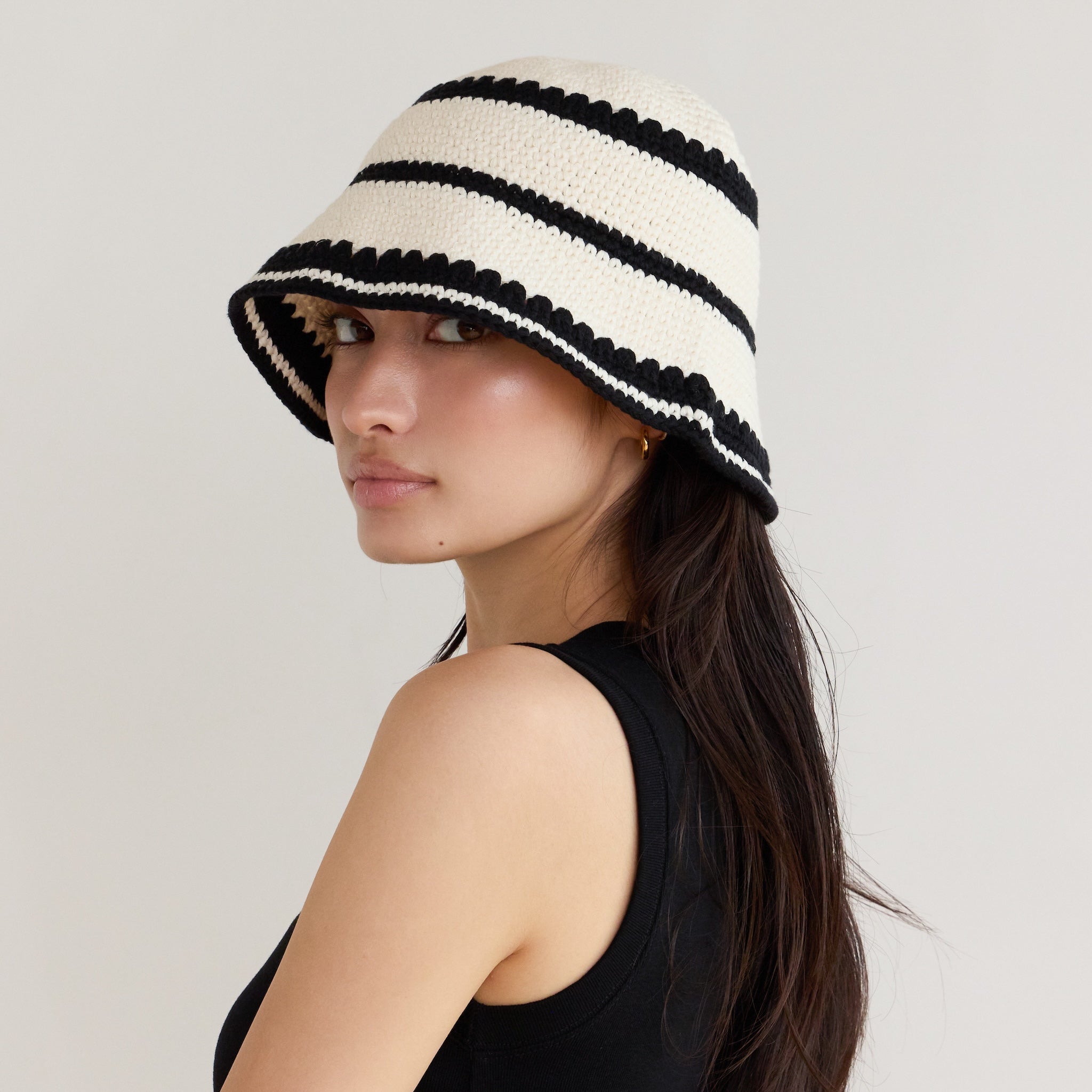 Border Crochet Hat