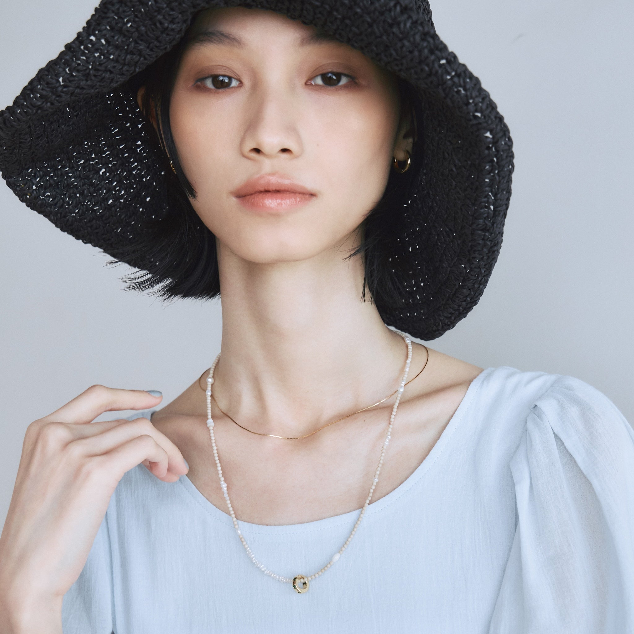 Rondel Beads Necklace