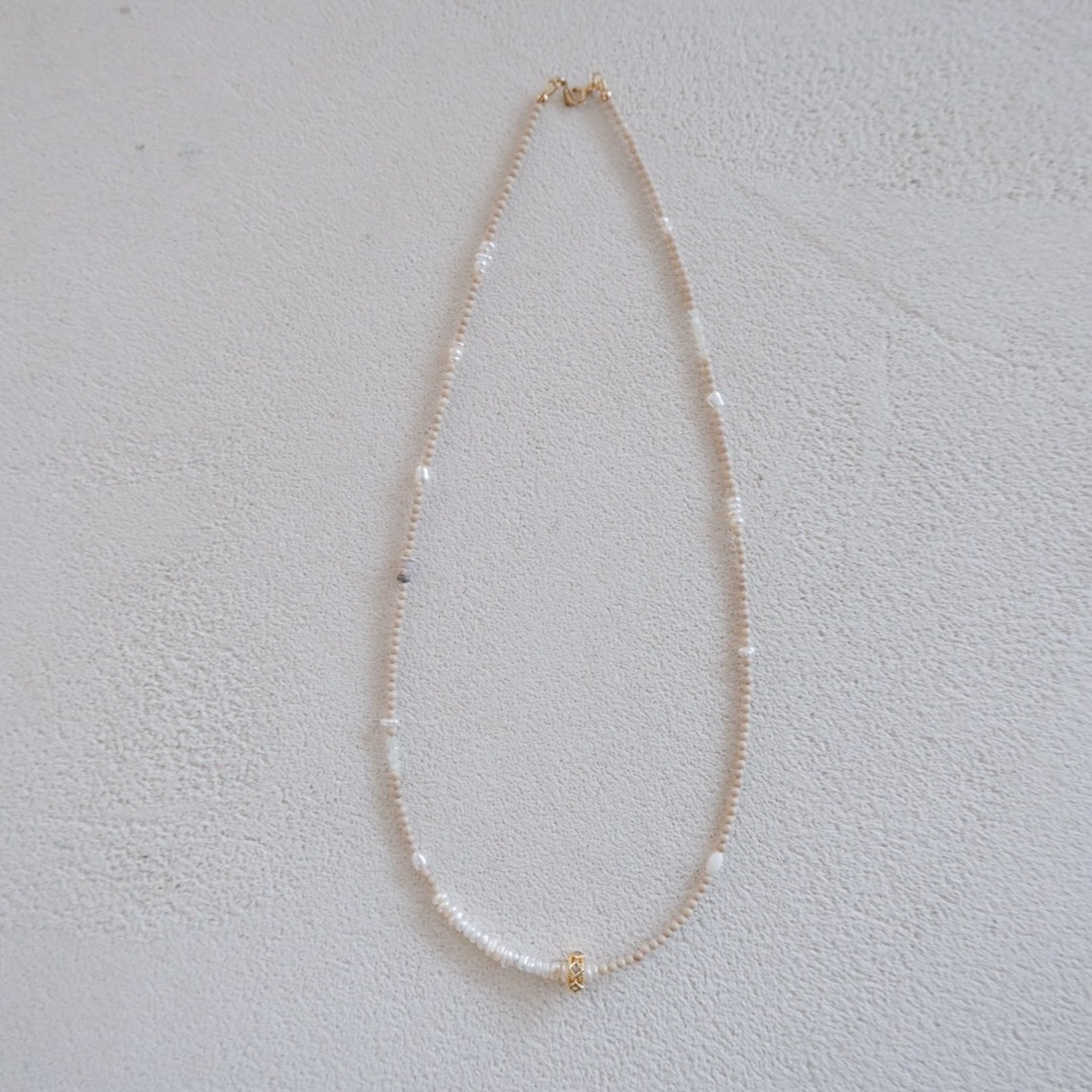 Rondel Beads Necklace