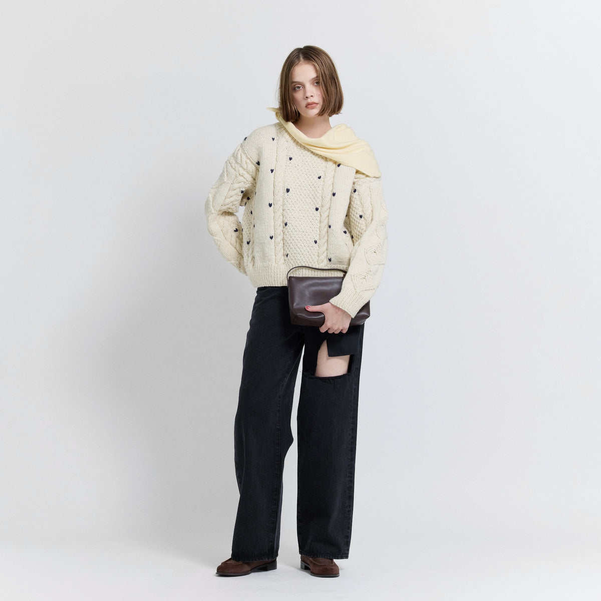 NPL HM Petit Heart Knit