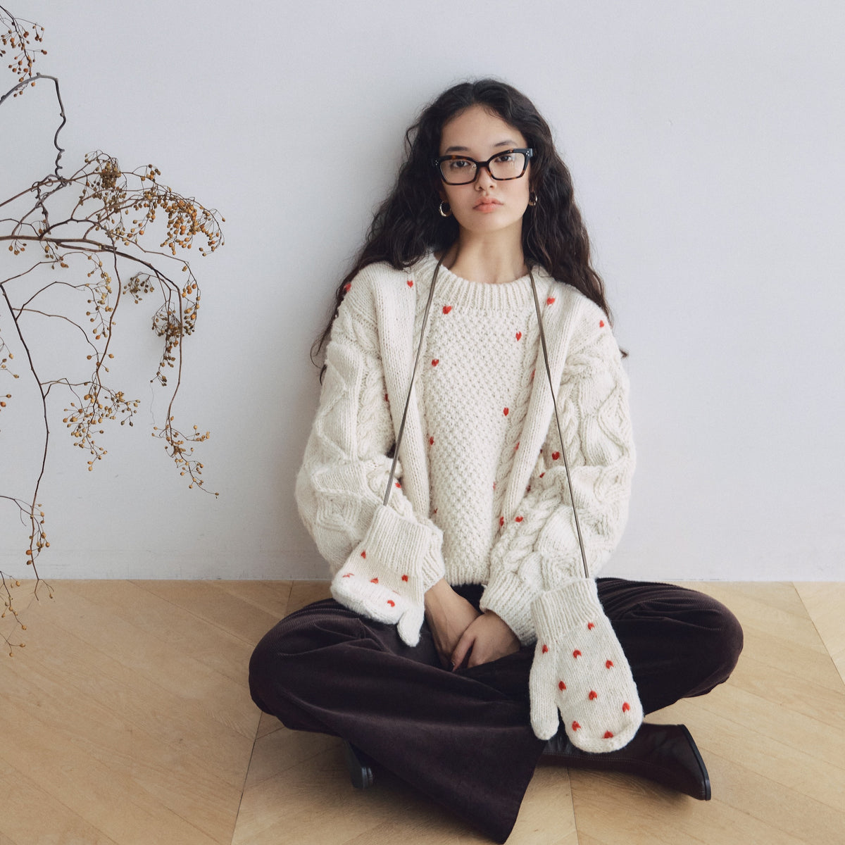 NPL HM Petit Heart Knit