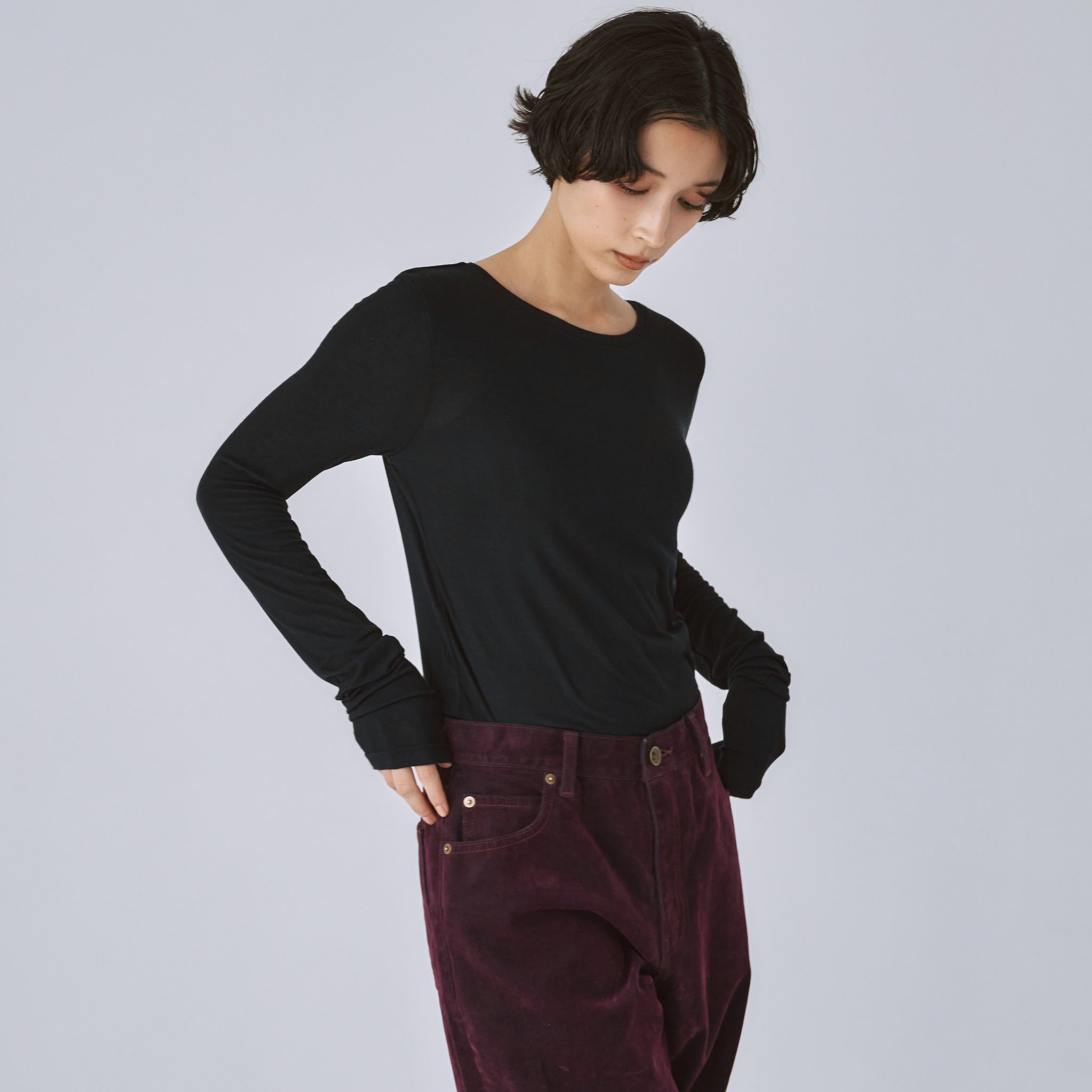 エアリーFit ストレッチロングスリーブ